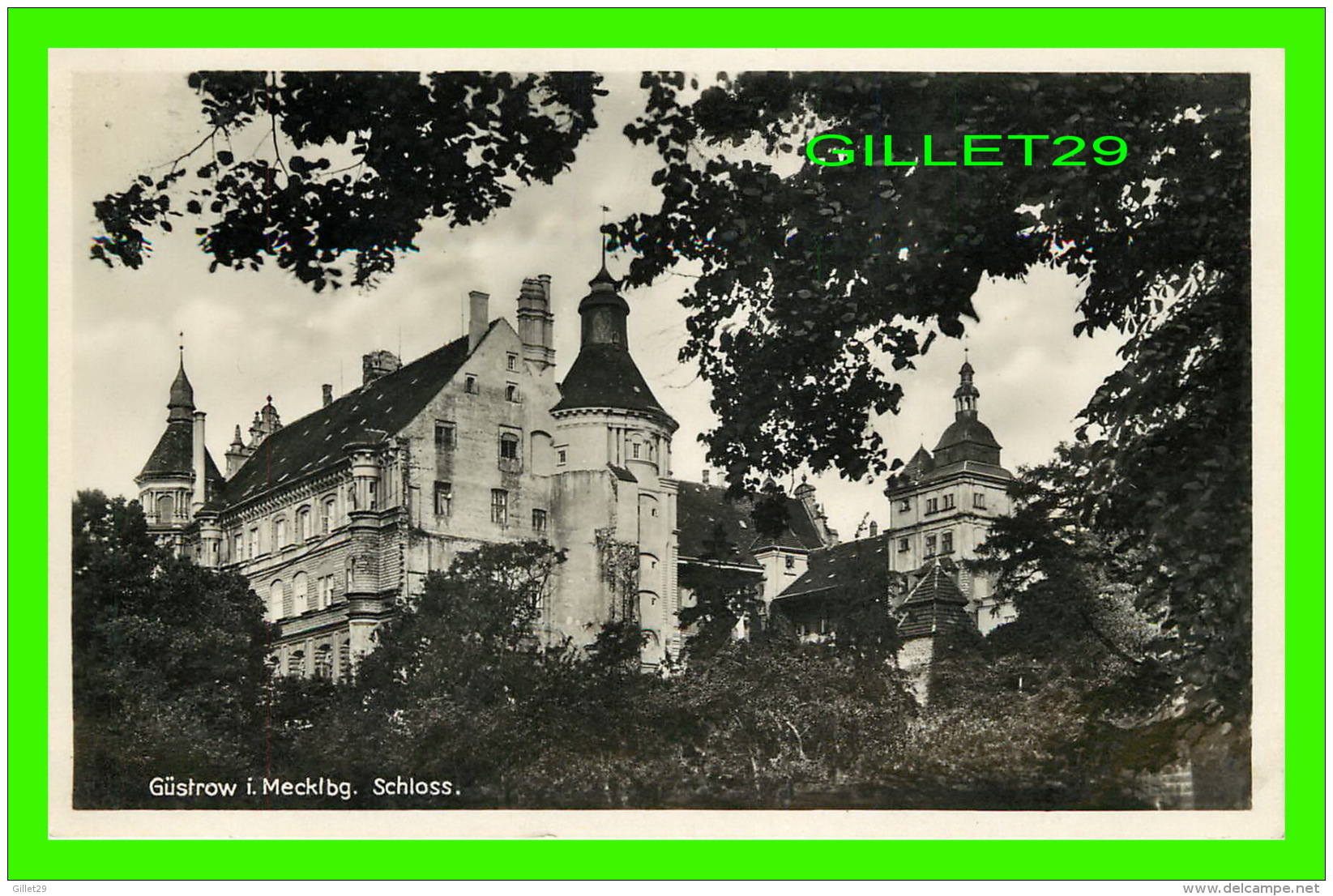 GUSTROW, GERMANY - MECKLBG SCHLOSS - J.B.G. - - Guestrow