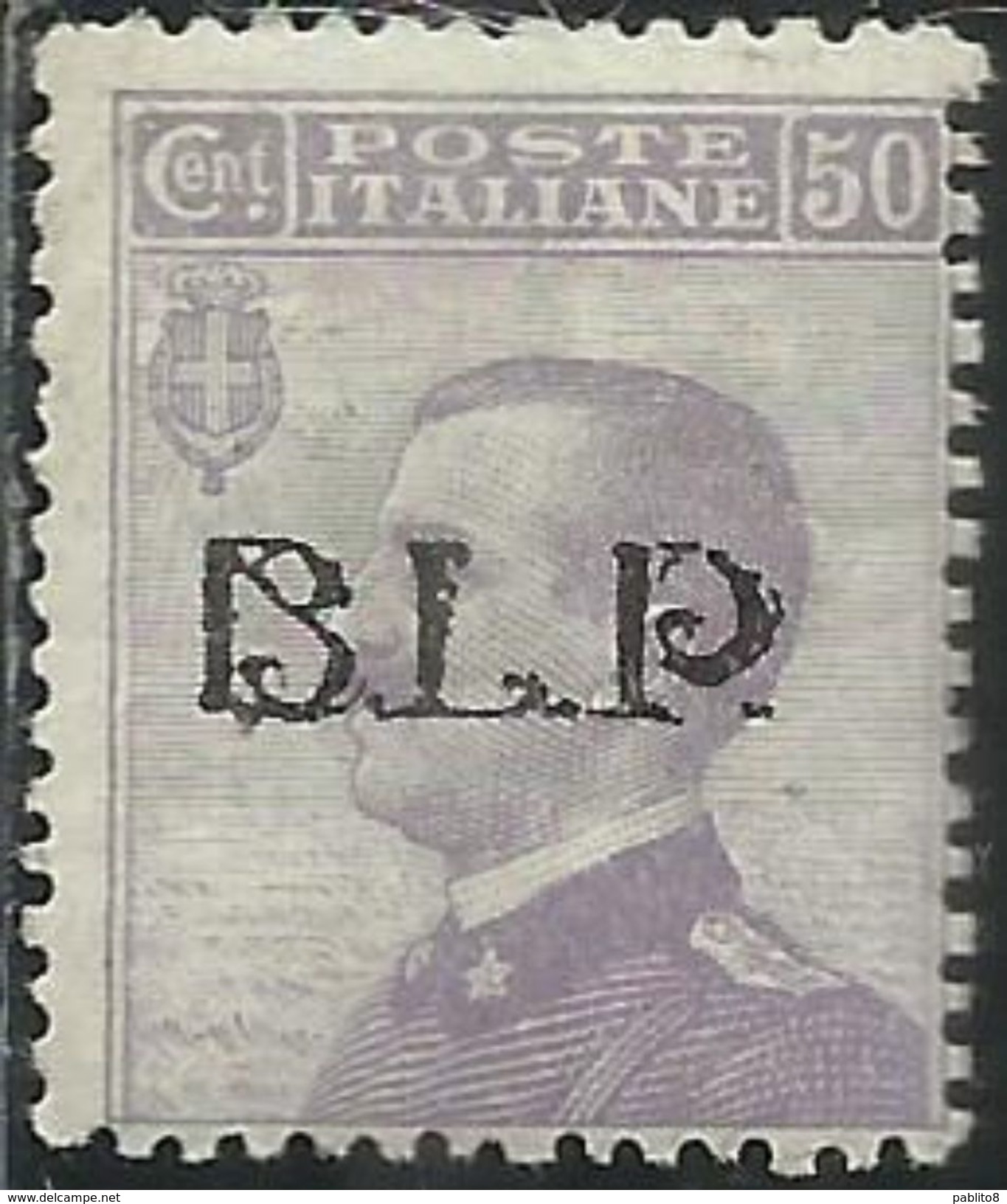 ITALY KINGDOM ITALIA REGNO 1923 BLP  CENTESIMI 50c II TIPO MNH - Francobolli Per Buste Pubblicitarie (BLP)