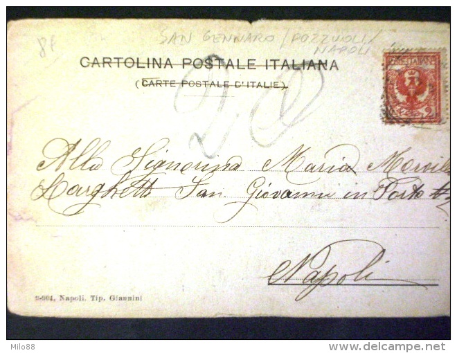 CAMPANIA -NAPOLI -SAN GENNARO POZZUOLI -F.P. LOTTO N°619 - Napoli (Napels)