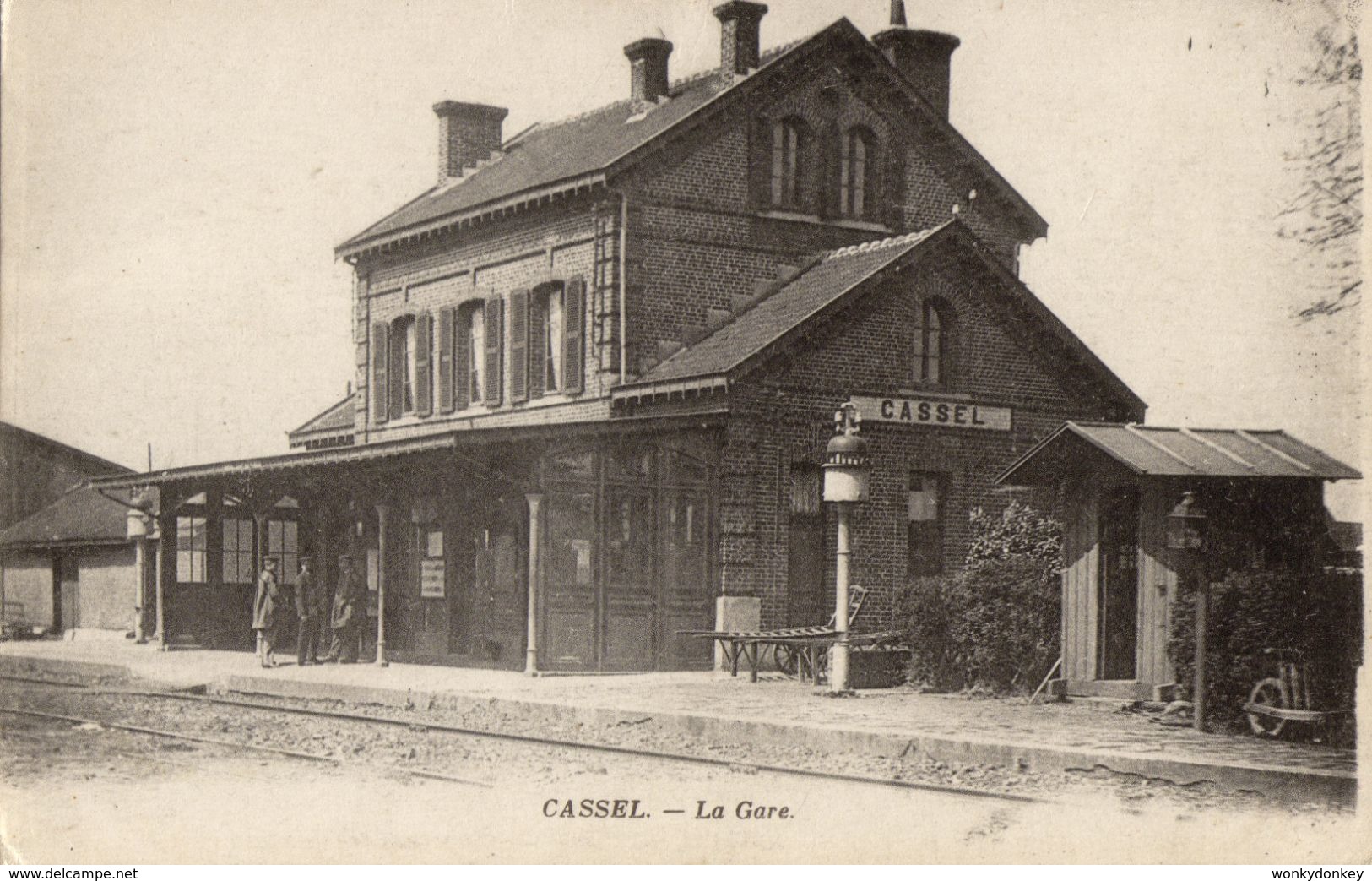 Cassel  -  La Gare.     (F68) - Cassel