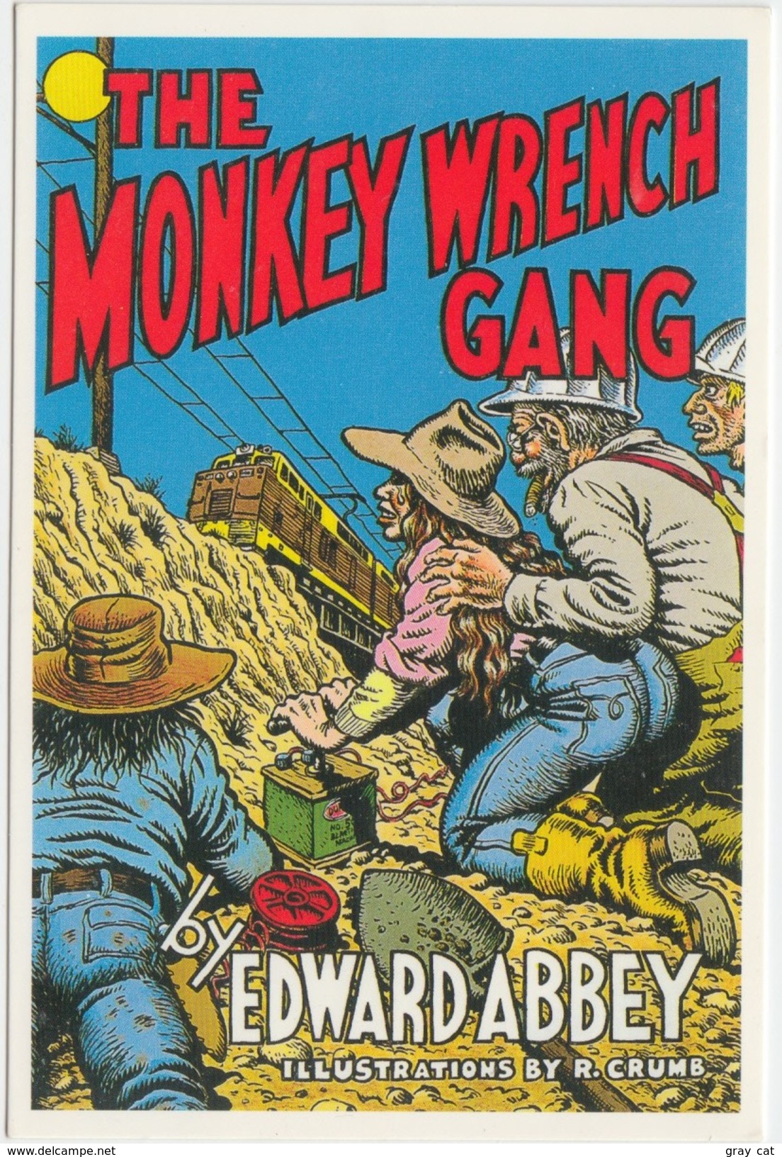 The Monkey Wrench Gang, Abbey & Crumb, Unused Postcard [20754] - Comics