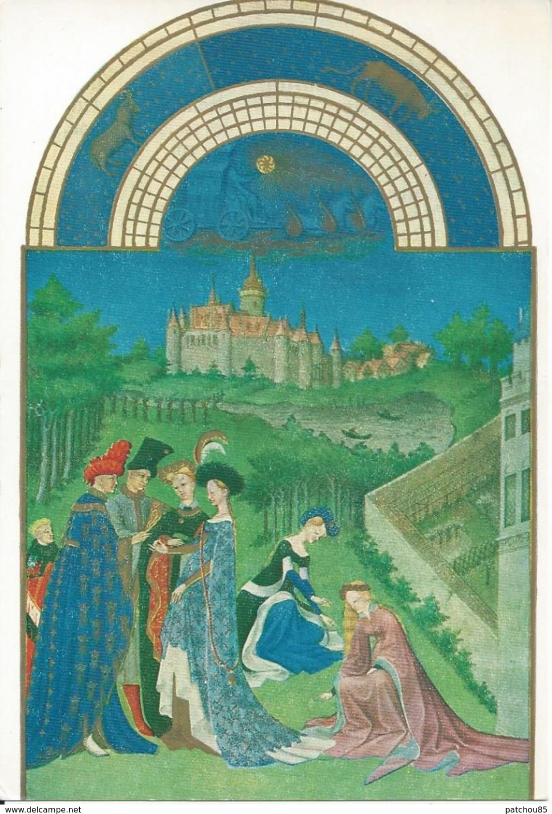 CPM  Les Très Riches Heures Du Duc De Berry  Les Accordailles - Noces