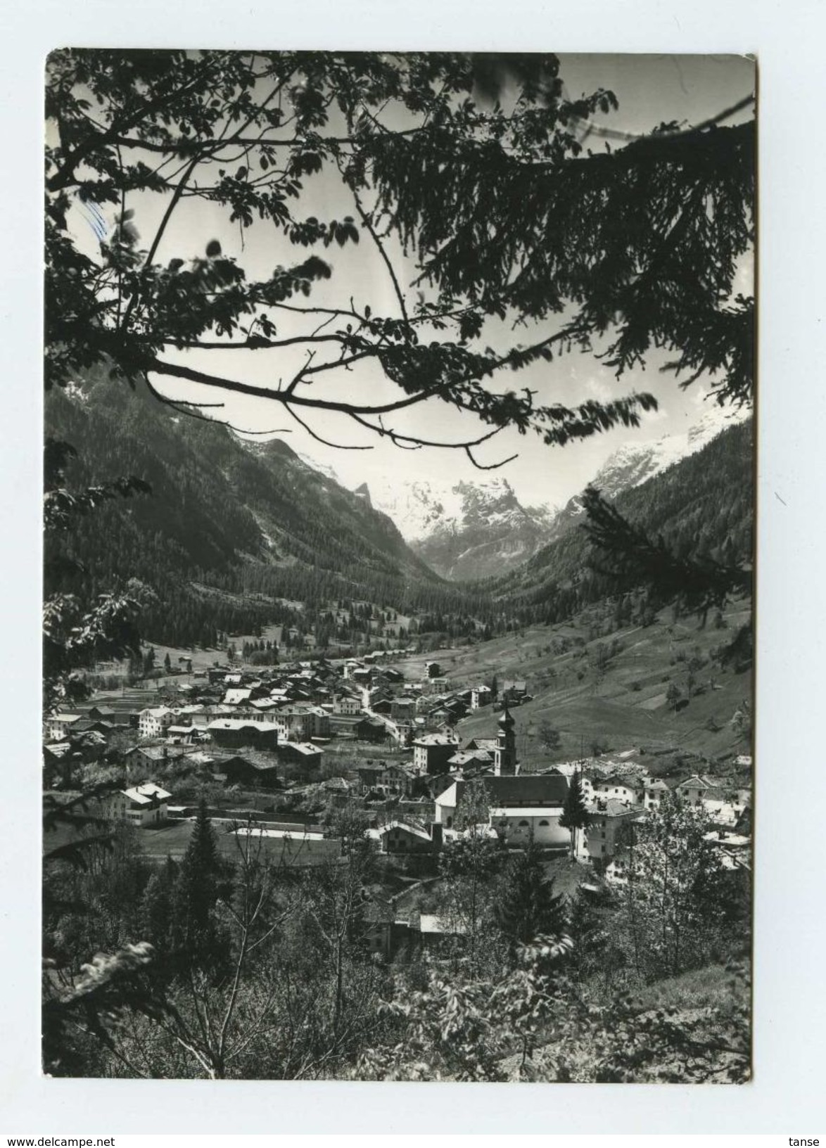 Forno Di Canale (ora Canale D'Agordo-Belluno) - Panorama Con La Valle Di Garés - Viaggiata 1958 - Belluno