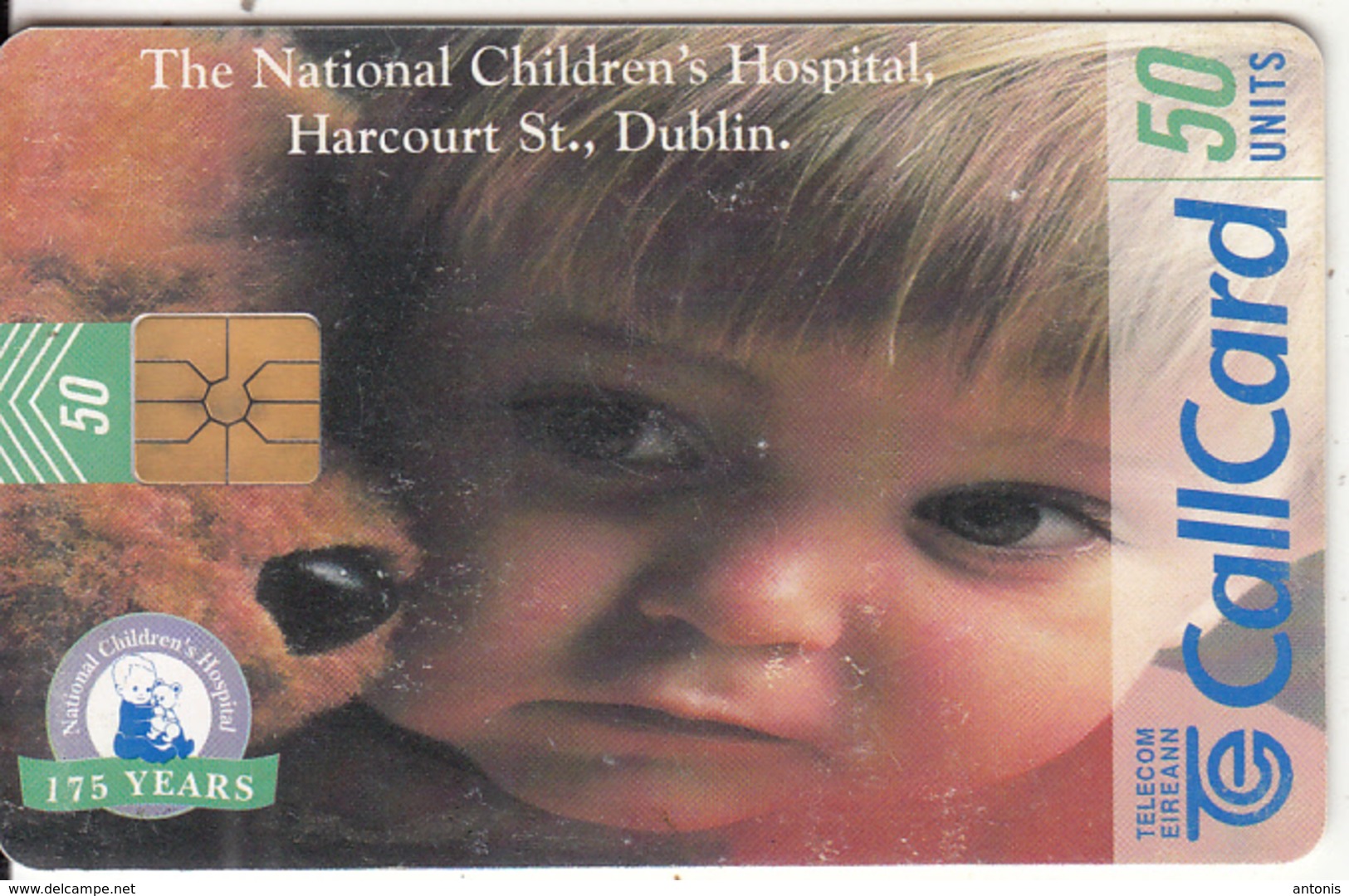 IRELAND - The National Children"s Hospital, Chip GP1, Tirage %50000, 10/97, Used - Ireland