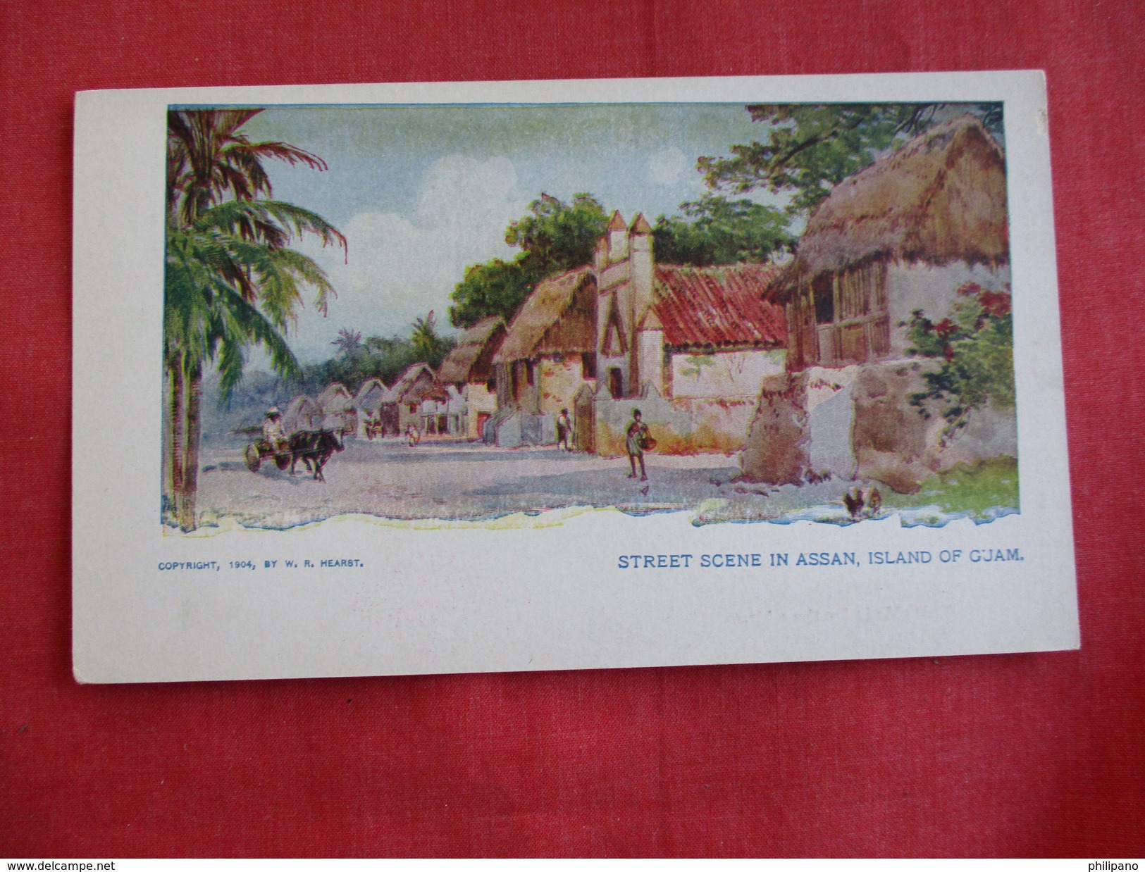 Street Scene In Assan  Island Of Guamref 2792 - Guam