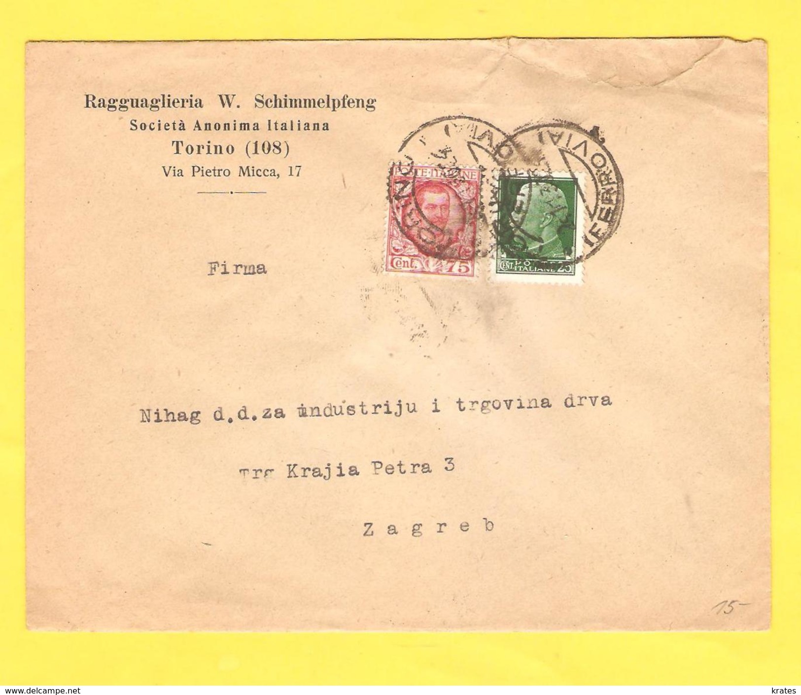 Old Letter - Italia - Unclassified