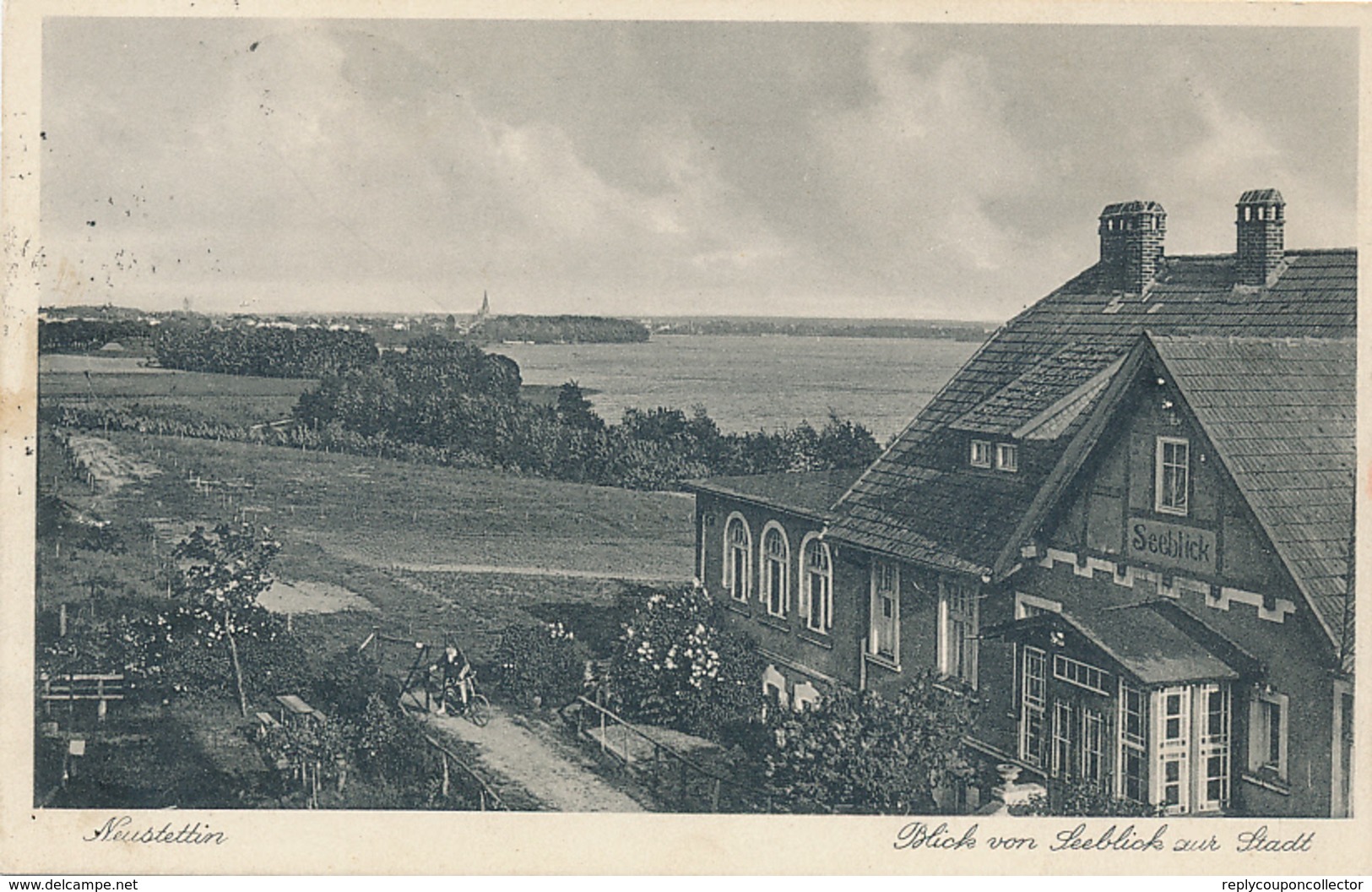 NEUSTETTIN / Szczecinek - 1932 ,  Seeblick - Pommern