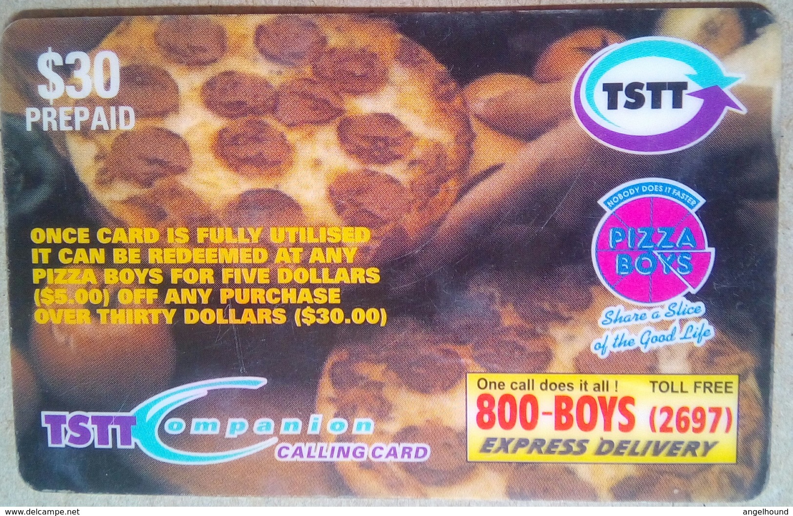 TT$30 Pizza Boys Remote - Trinidad & Tobago