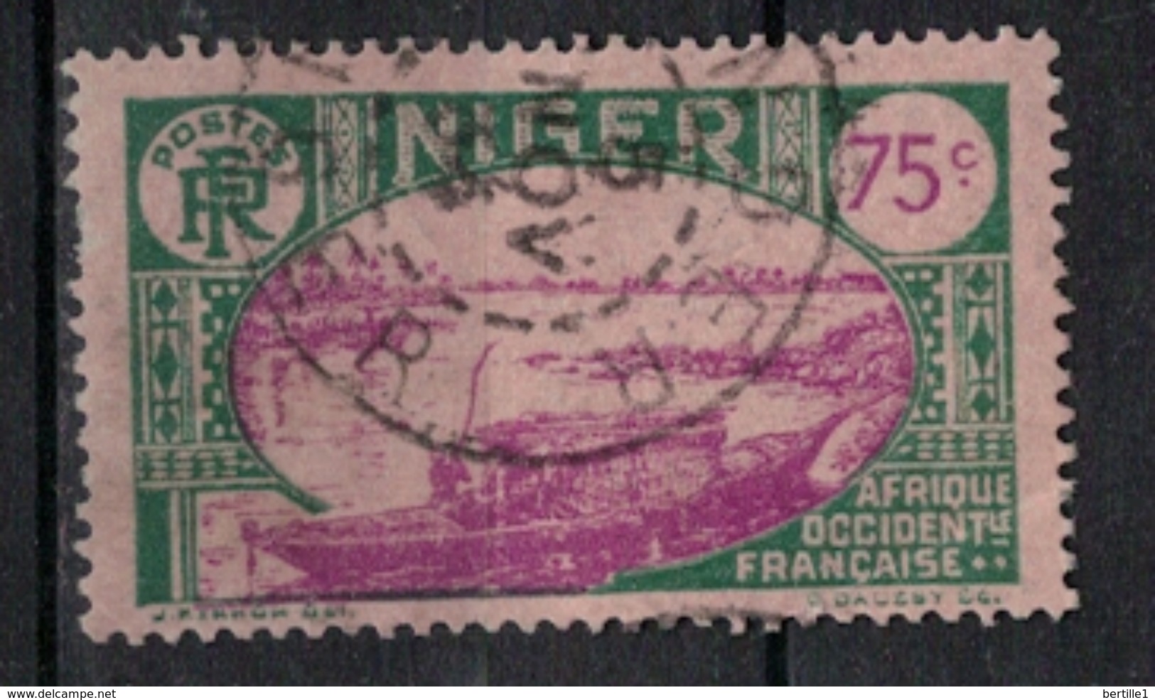 NIGER       N°  YVERT      43     ( 6 )       OBLITERE       ( O   1/39 ) - Used Stamps