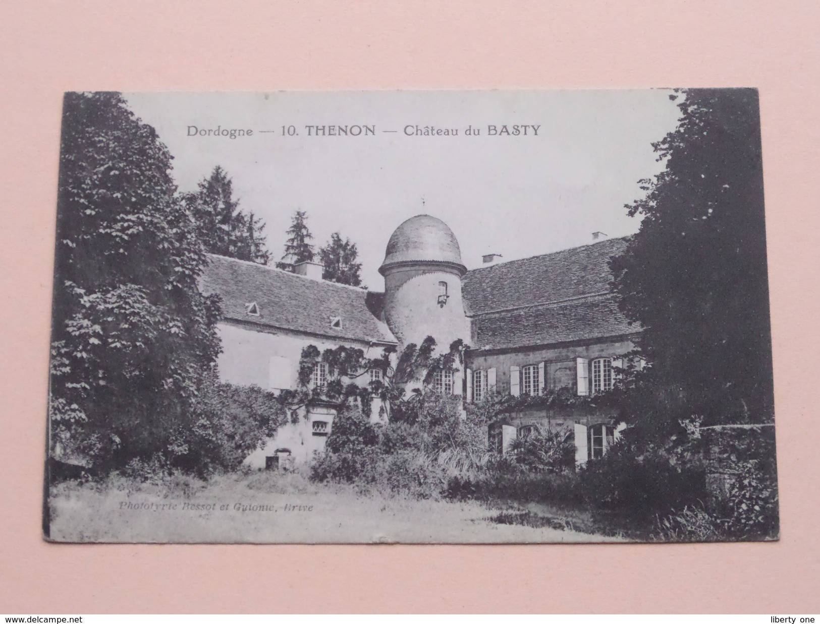 THENON - Château Du BASTY Dordogne ( Bessot ) Anno 1925 ( Voir Photo Svp ) ! - Périgueux