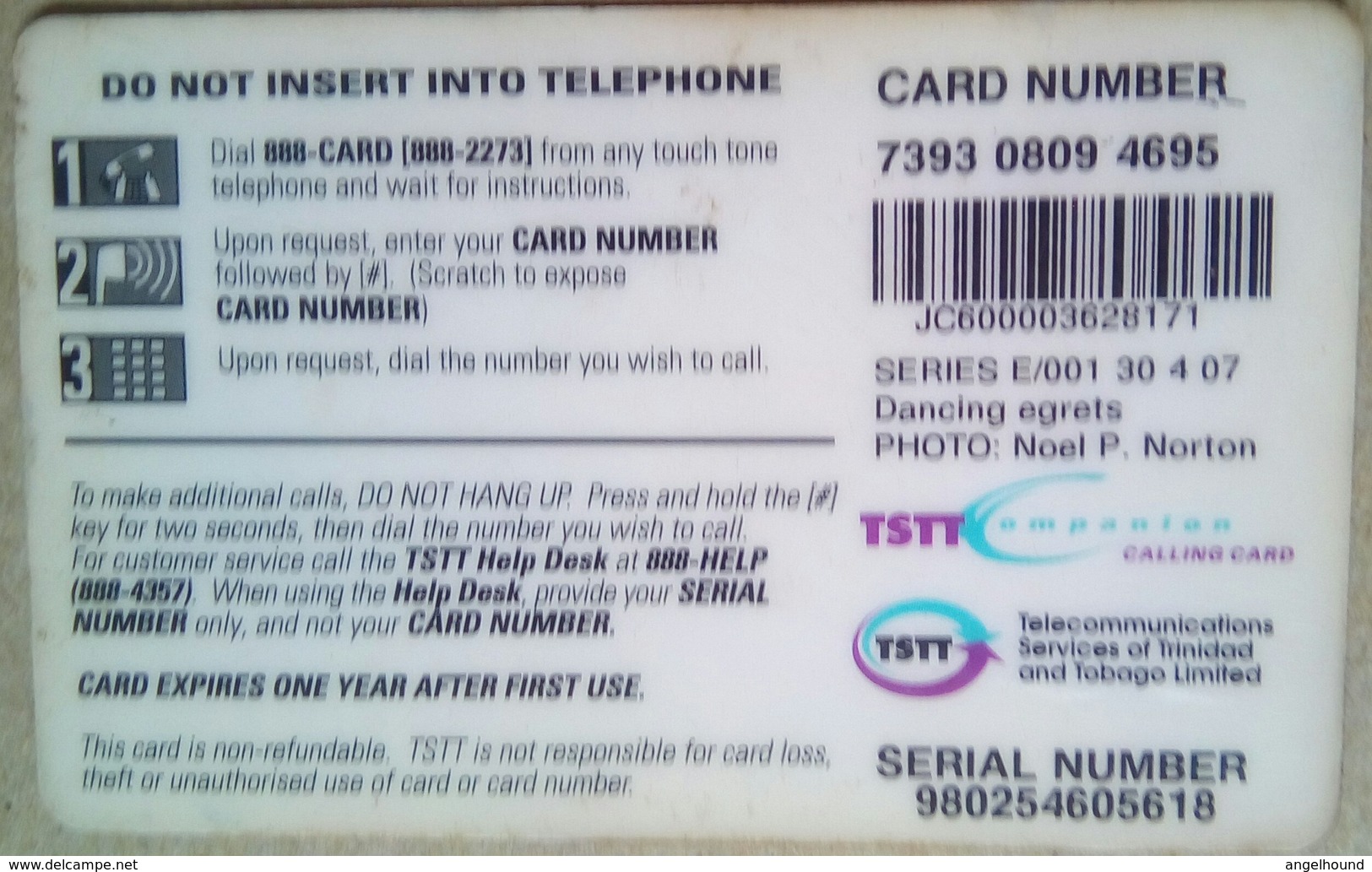 TT$60 Flamingos  Remote - Trinidad & Tobago