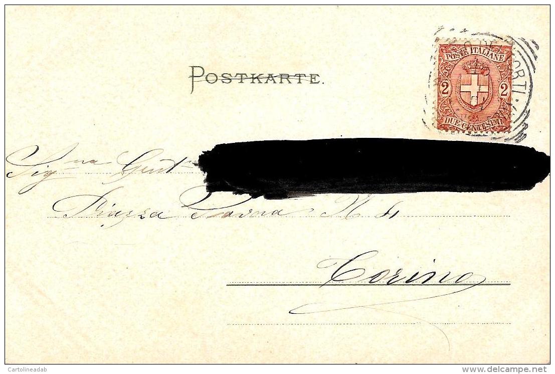 [DC11282] CPA - BELLISSIMA CARTOLINA ILLUSTRATA - COPPIA DI INNAMORATI - PERFETTA - Viaggiata - Old Postcard - Coppie