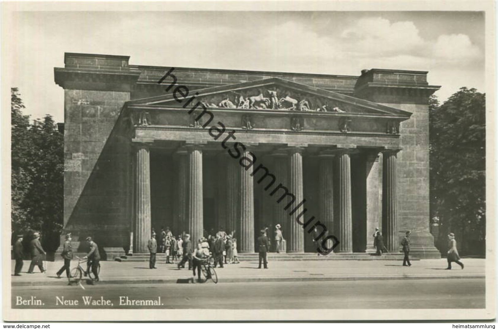 Berlin - Mitte - Neue Wache - Ehrenmal - Foto-AK 30er Jahre - Mitte