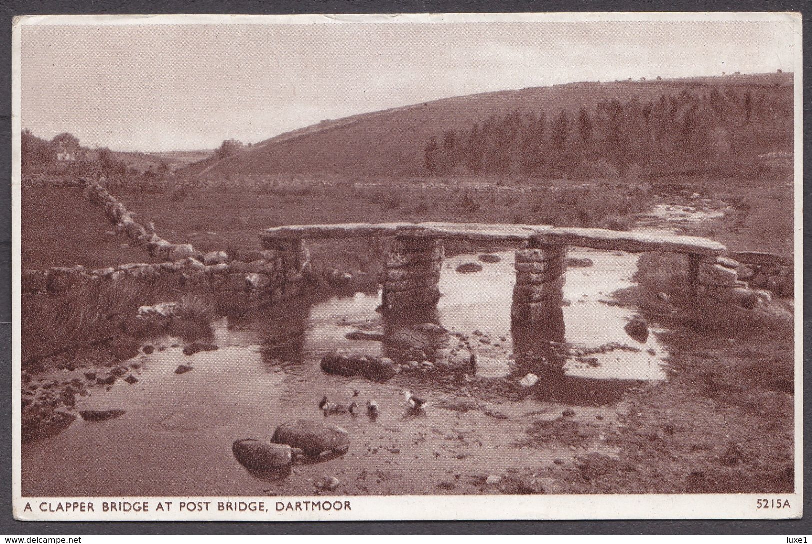 GREAT BRITAIN , DARTMOOR  , OLD POSTCARD - Dartmoor