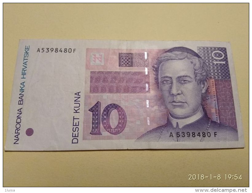 10 Kuna 1993 - Croatia