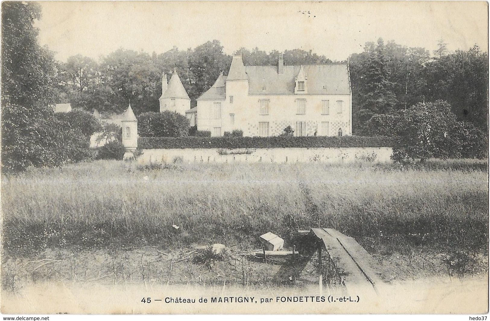 Château De Martigny, Par Fondettes - Fondettes