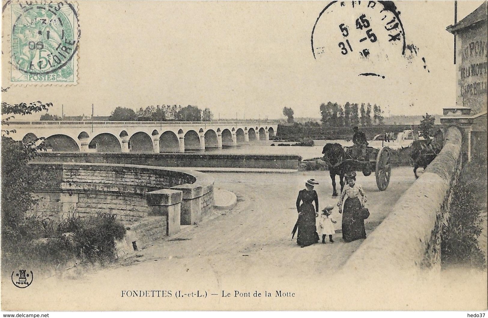 Fondettes - Le Pont De La Motte - Fondettes