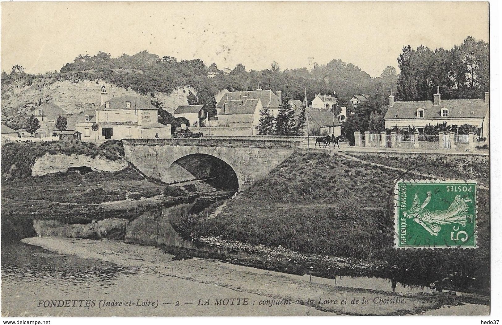 Fondettes - La Motte : Confluent De La Loire Et De La Choisille - Fondettes