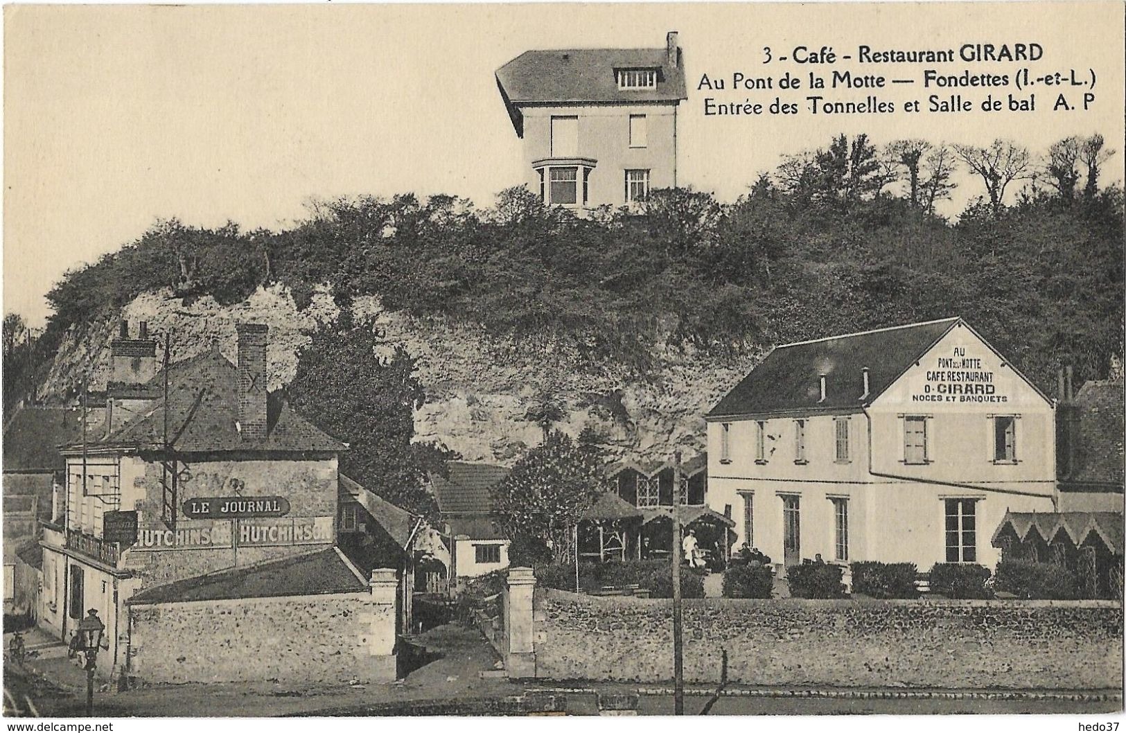 Fondettes - Café/Restaurant GIRARD - Au Pont De La Motte - Fondettes