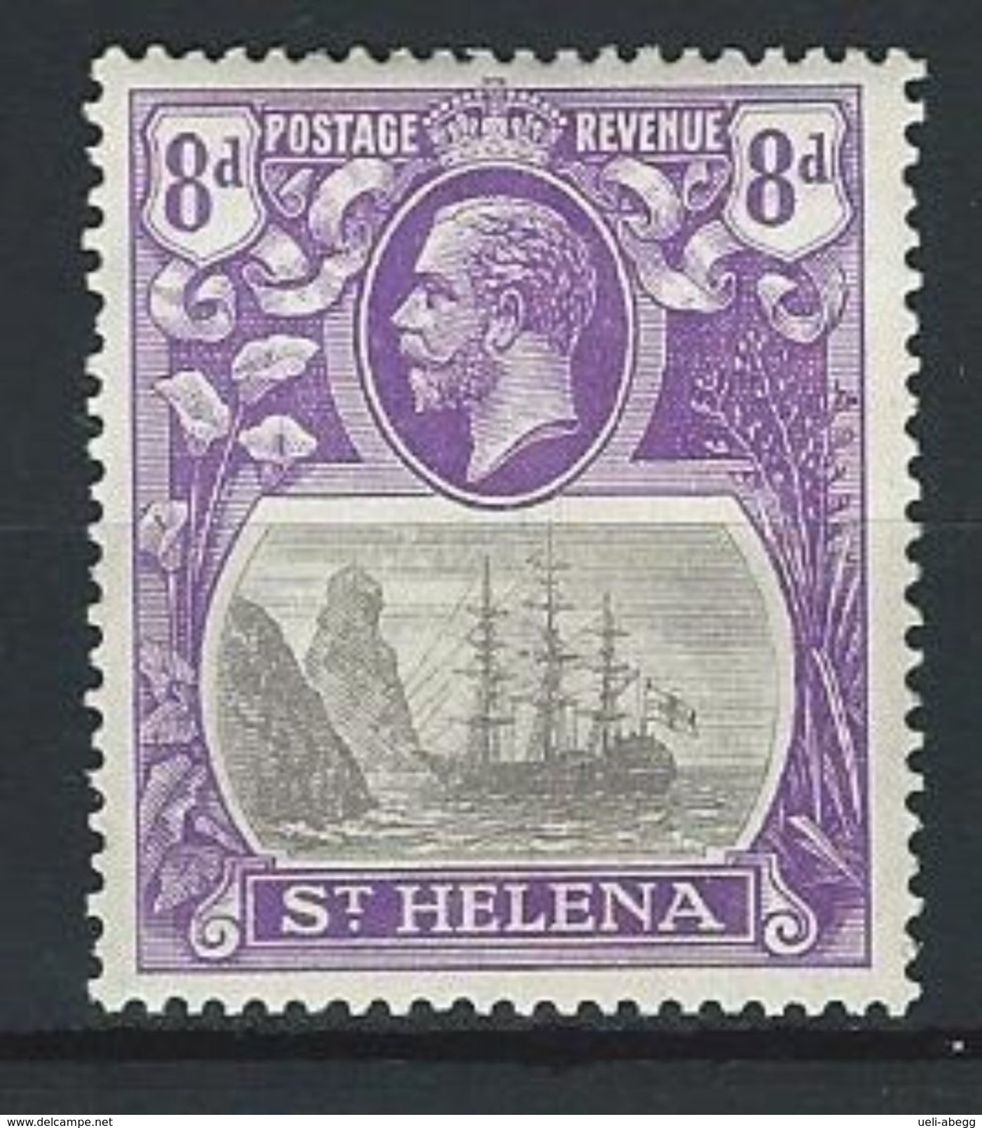 St. Helena SG 105, Mi 71 * MH - Saint Helena Island