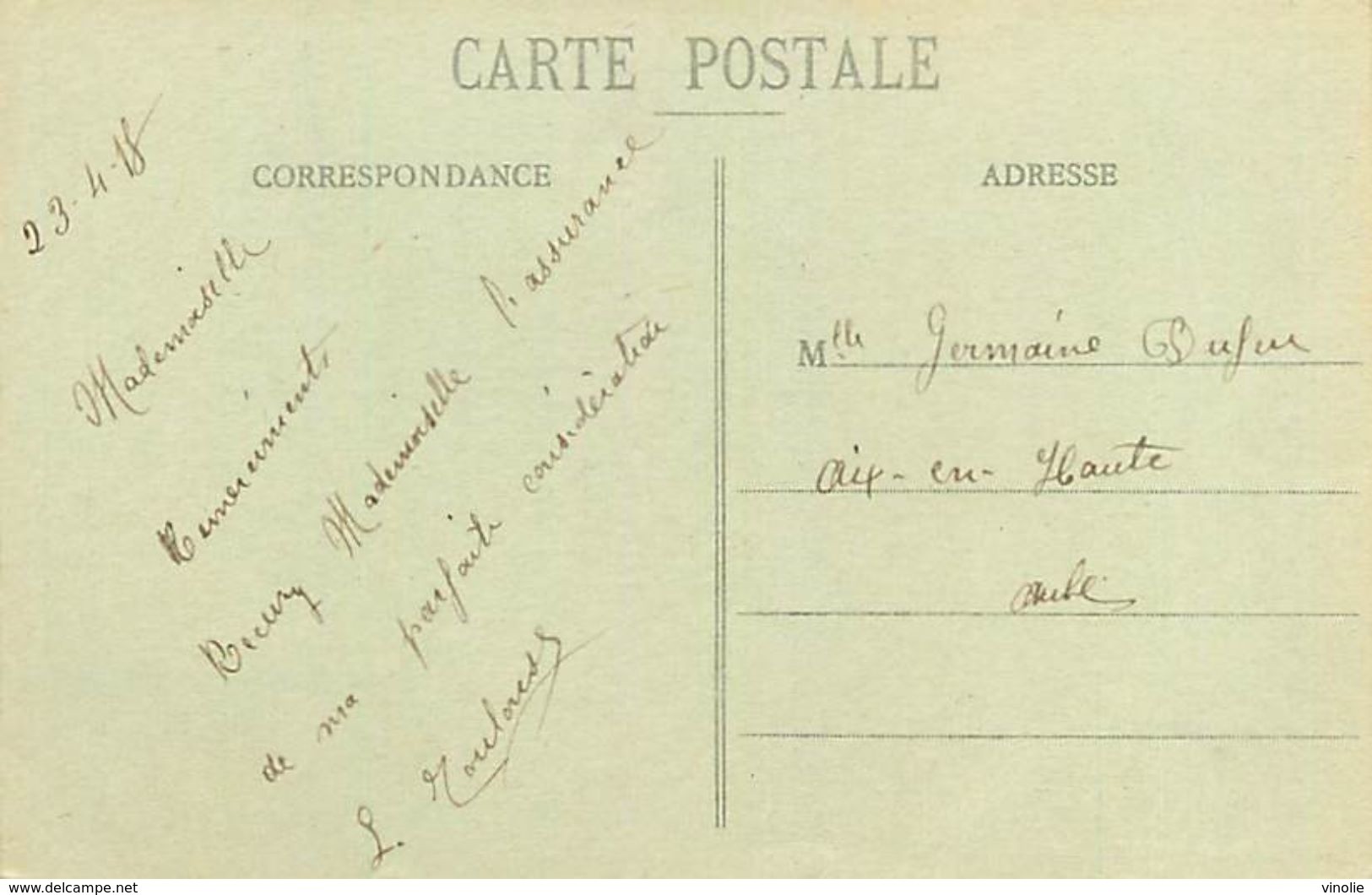 Réf : A-18 Pie Tre-2409 :  MARCILLY - Marcilly