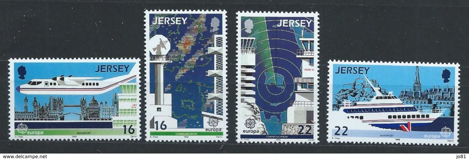 Jersey YT 429-432 XX / MNH Europa - Jersey