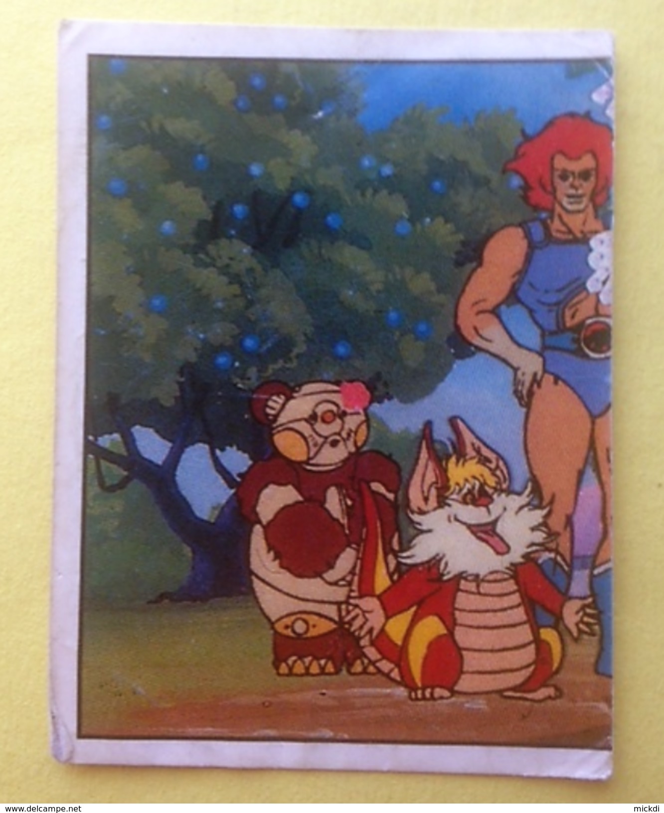 THUNDERCATS - COSMOCATS - N° 60 - IMAGE AUTOCOLLANTE PANINI - English Edition