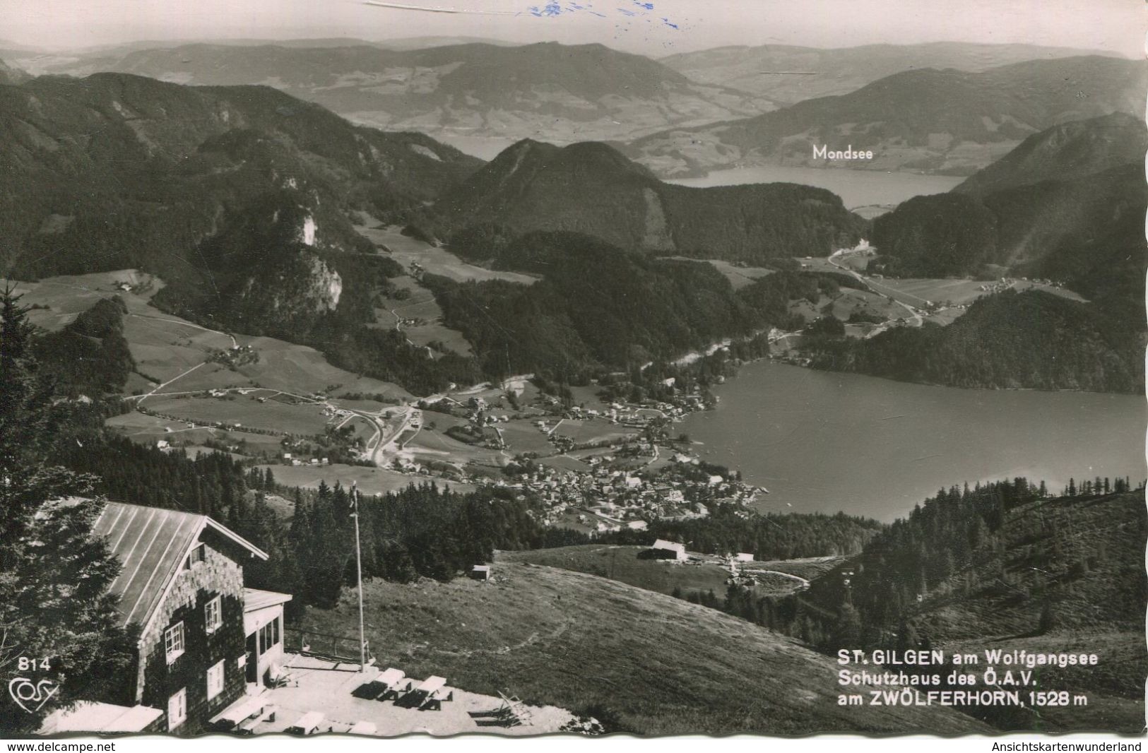 St. Gilgen Am Wolfgangsee - Schutzhaus DesÖ.A.V. Am Zwölferhorn 1966 (003002) - St. Gilgen