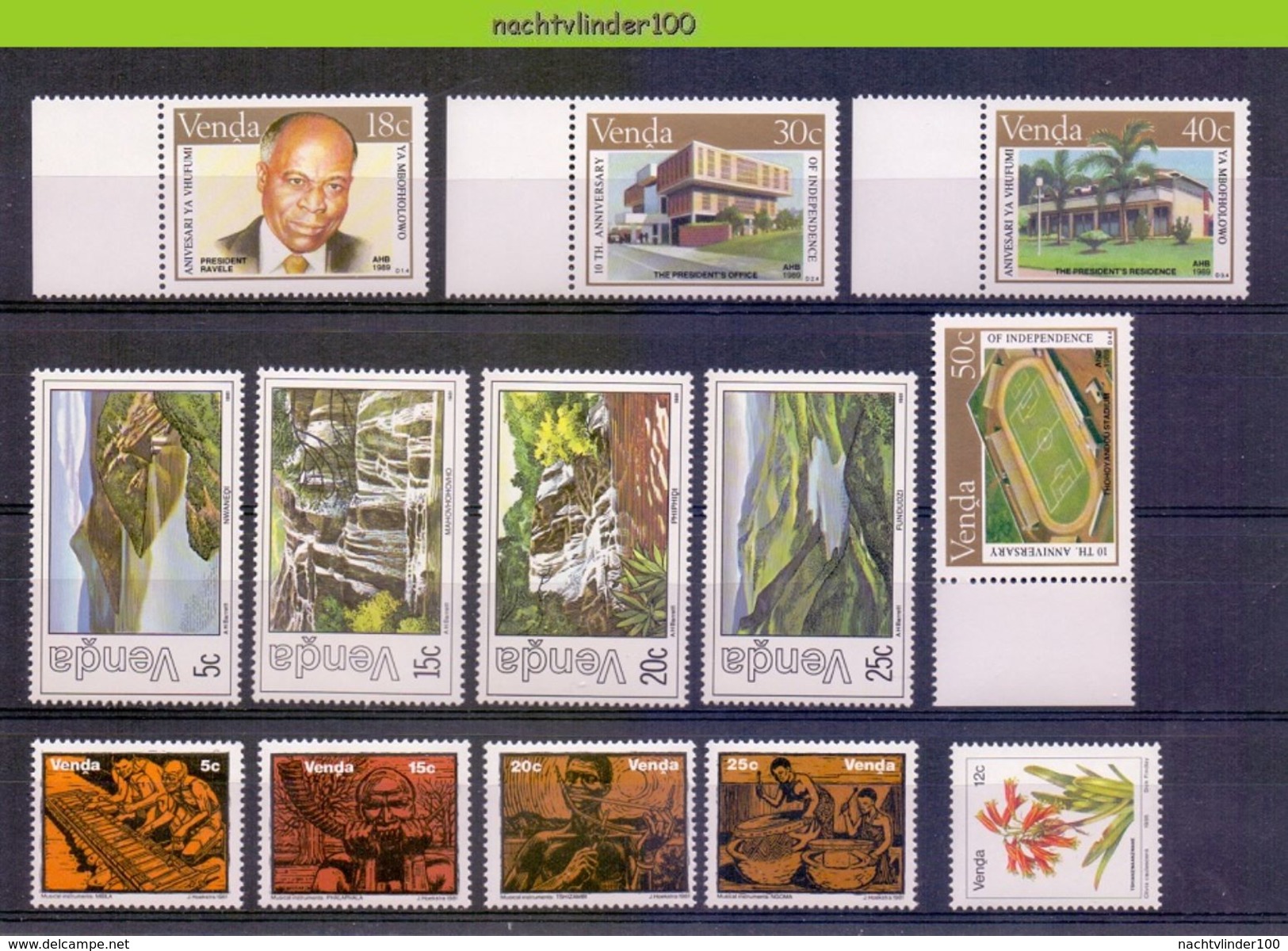 Ncf115 ** SPECIAL ** SMALL ASSORTMENT VENDA PF/MNH - Venda