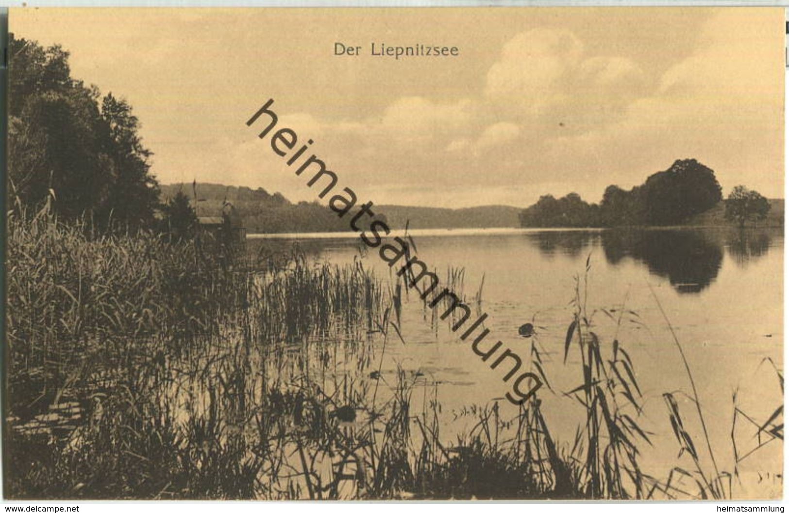Liepnitzsee - Verlag J. Goldiner Berlin - Bernau