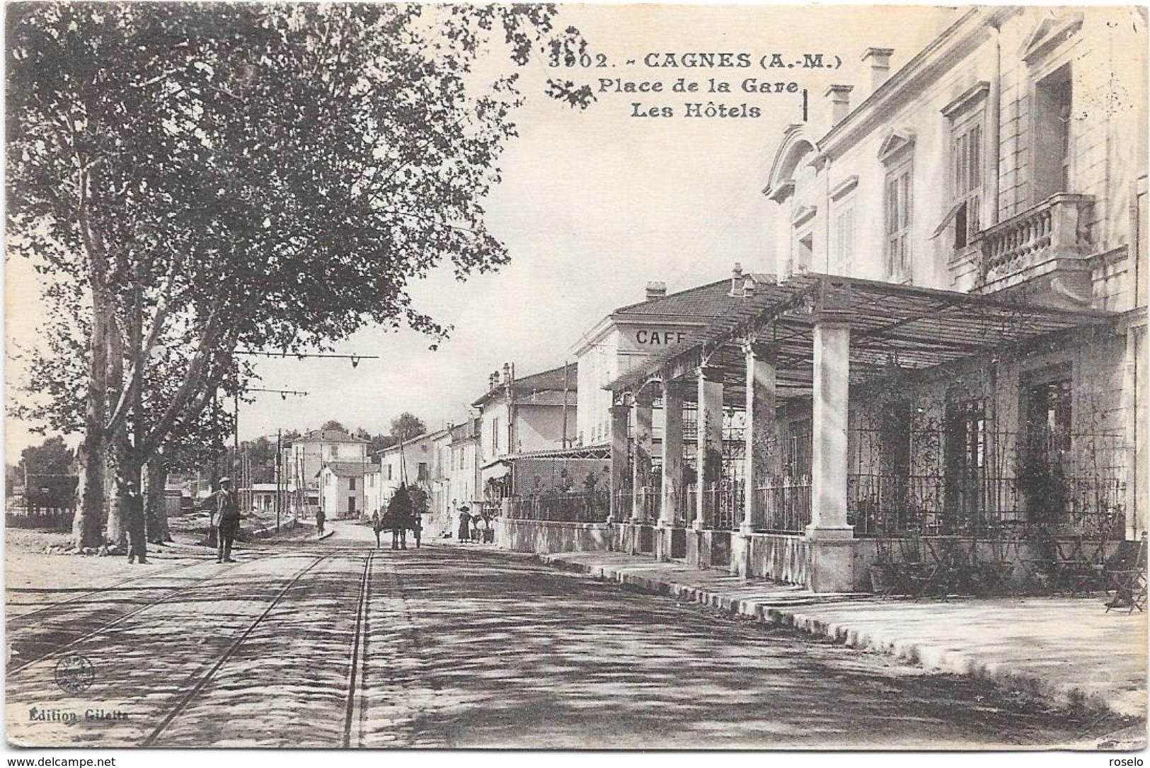 CAGNES Place De La Gare Les Hotels - Cagnes-sur-Mer