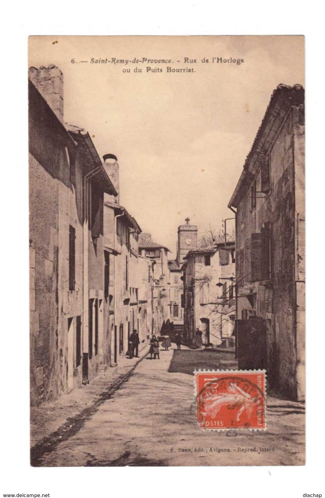 Saint Rémy De Provence. Rue De L'Horloge Et Du Puits Bourriat. (2263) - Saint-Remy-de-Provence