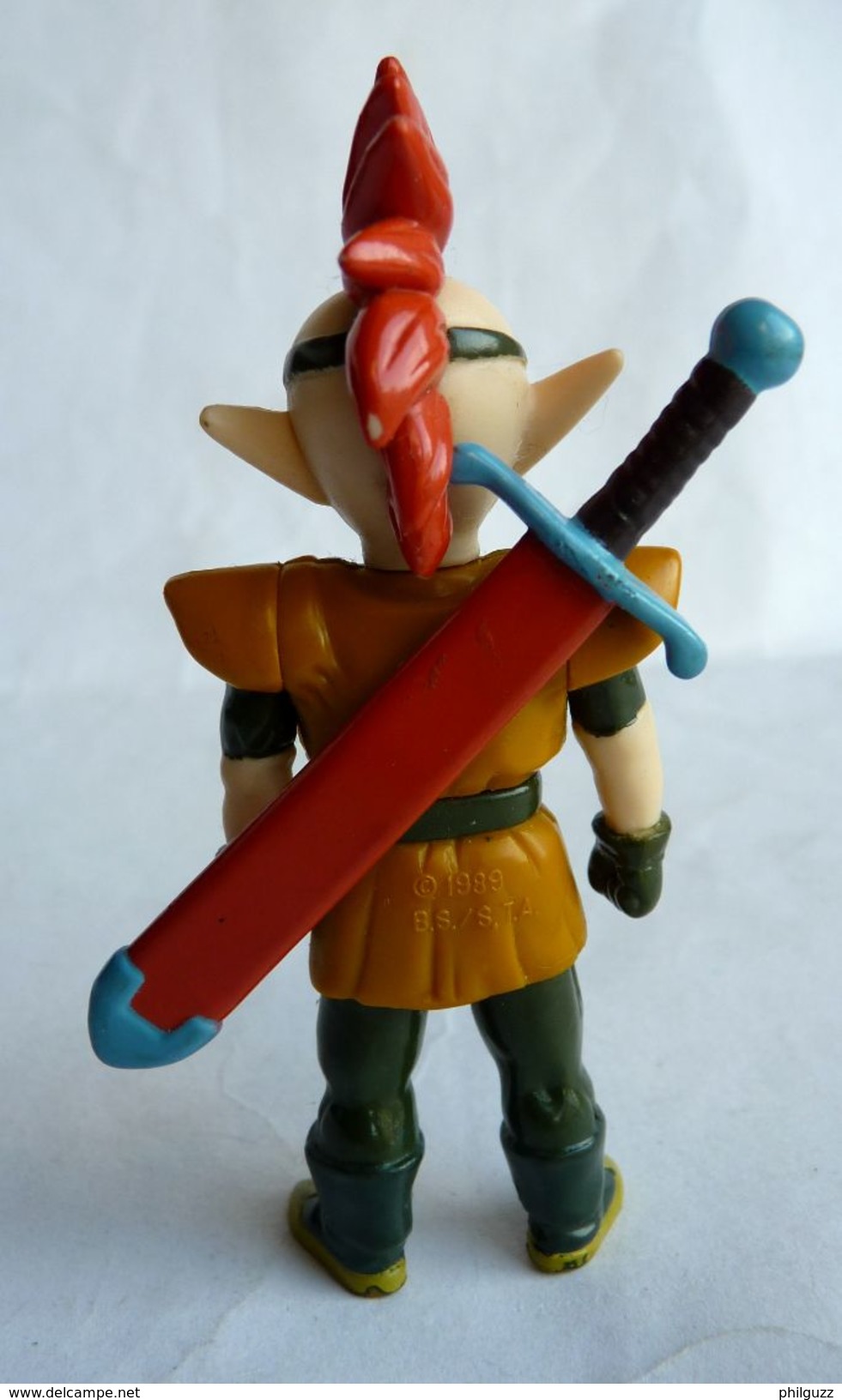 Vintage Rare 3" Dragon Ball Z Tapion Action Figure 1989 Bandaï FIGURINE DBZ - Dragon Ball