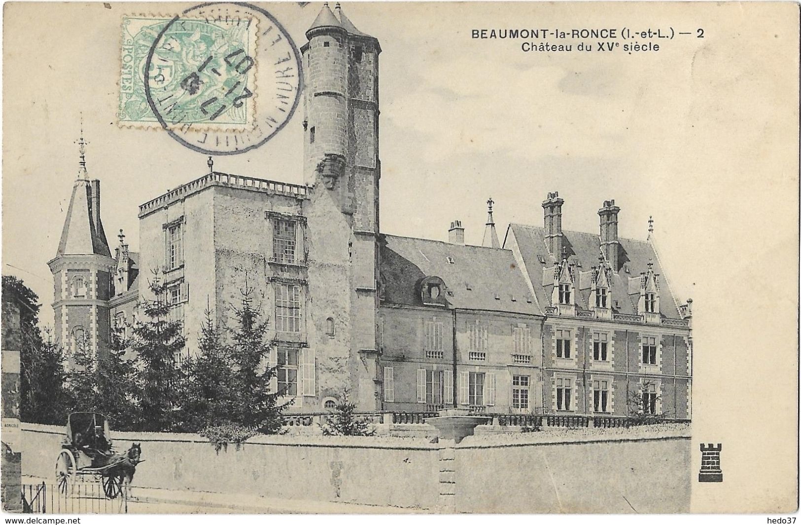 Beaumont-la-Ronce - Château Du XVe Siècle - Beaumont-la-Ronce