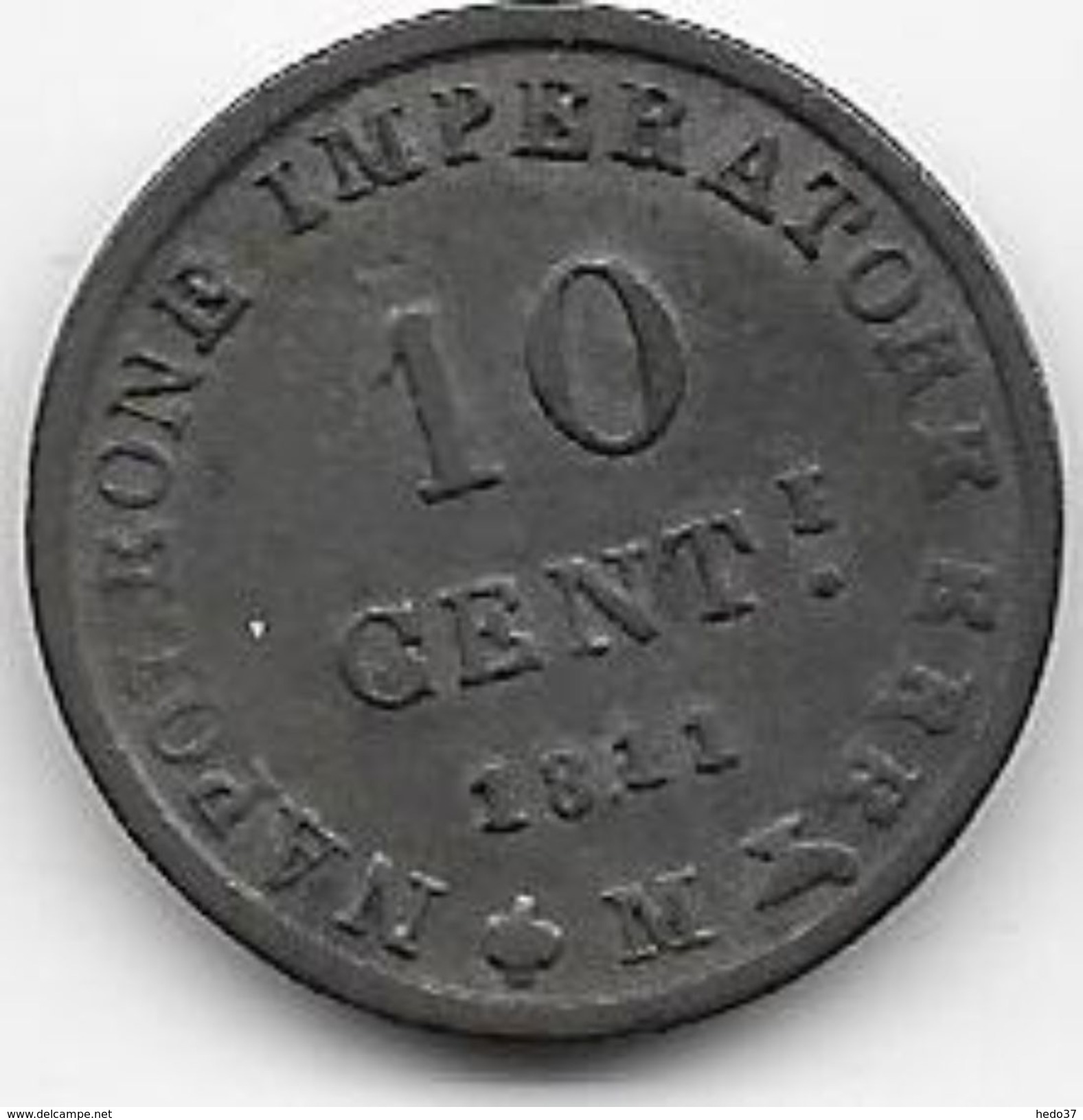 Italie - Napoléon - 10 Centesimi - 1811 M - Other & Unclassified