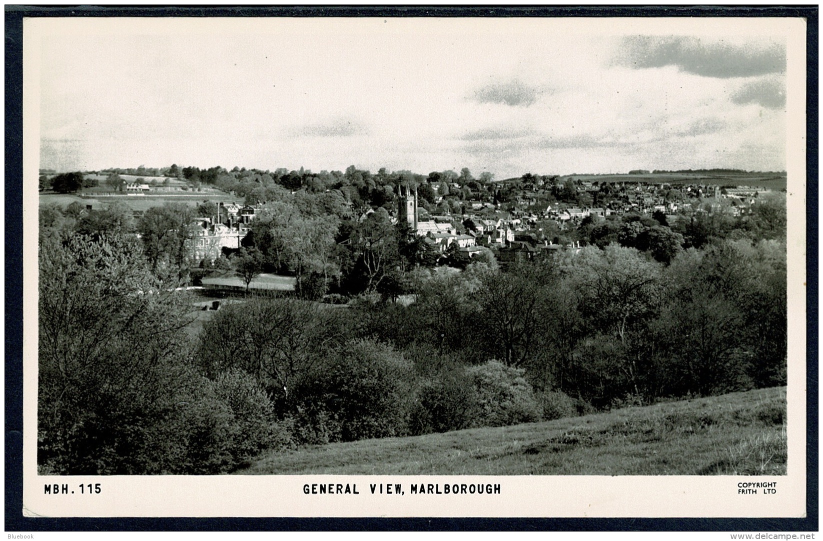 RB 1183 -  Real Photo Postcard - General View Marlborough Wiltshire - Andere & Zonder Classificatie