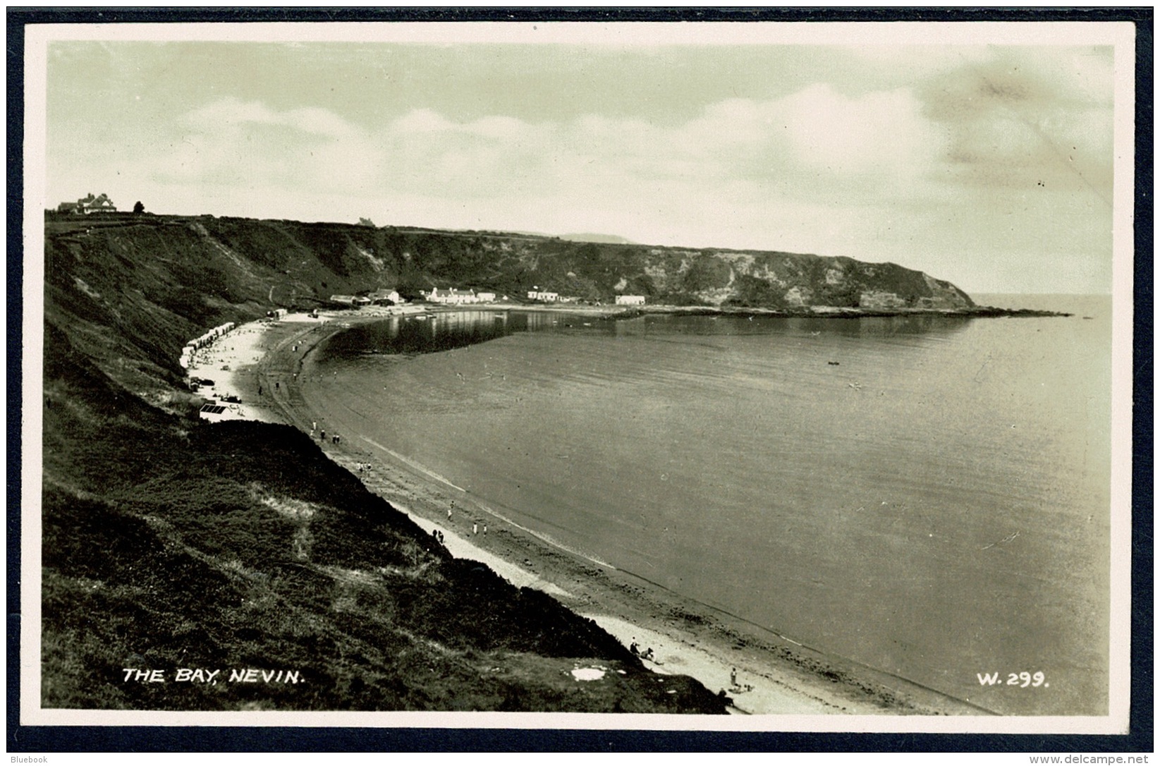 RB 1183 -  Real Photo Postcard - The Bay At Nevin - Caernarvonshire Wales - Caernarvonshire