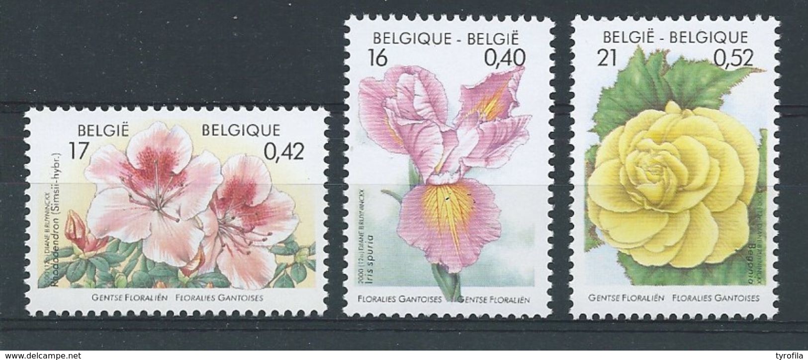 België  2000  O.B.C.  2903 / 2905     (XX)  Postfris   Gentse Floraliën X - Unused Stamps