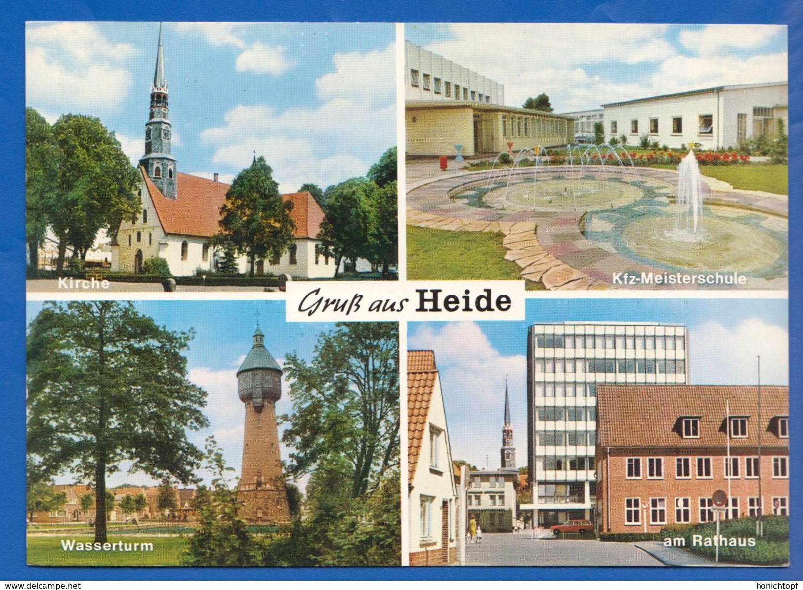 Deutschland; Heide Holstein; Multibildkarte - Heide
