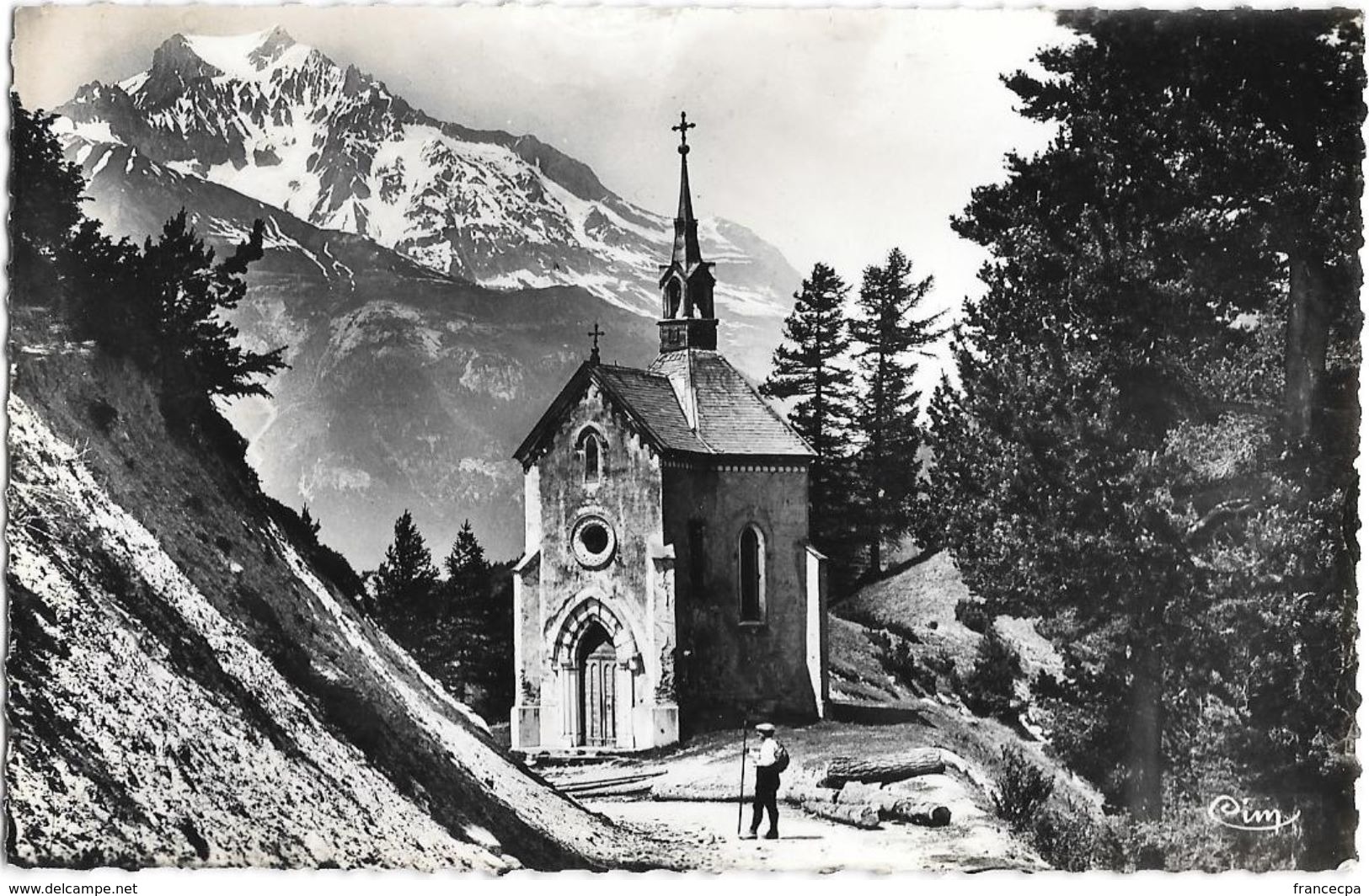 73-084 - SAVOIE - BRAMANS - Chapelle De La Délivrance - La Dent Parrachée - Autres & Non Classés