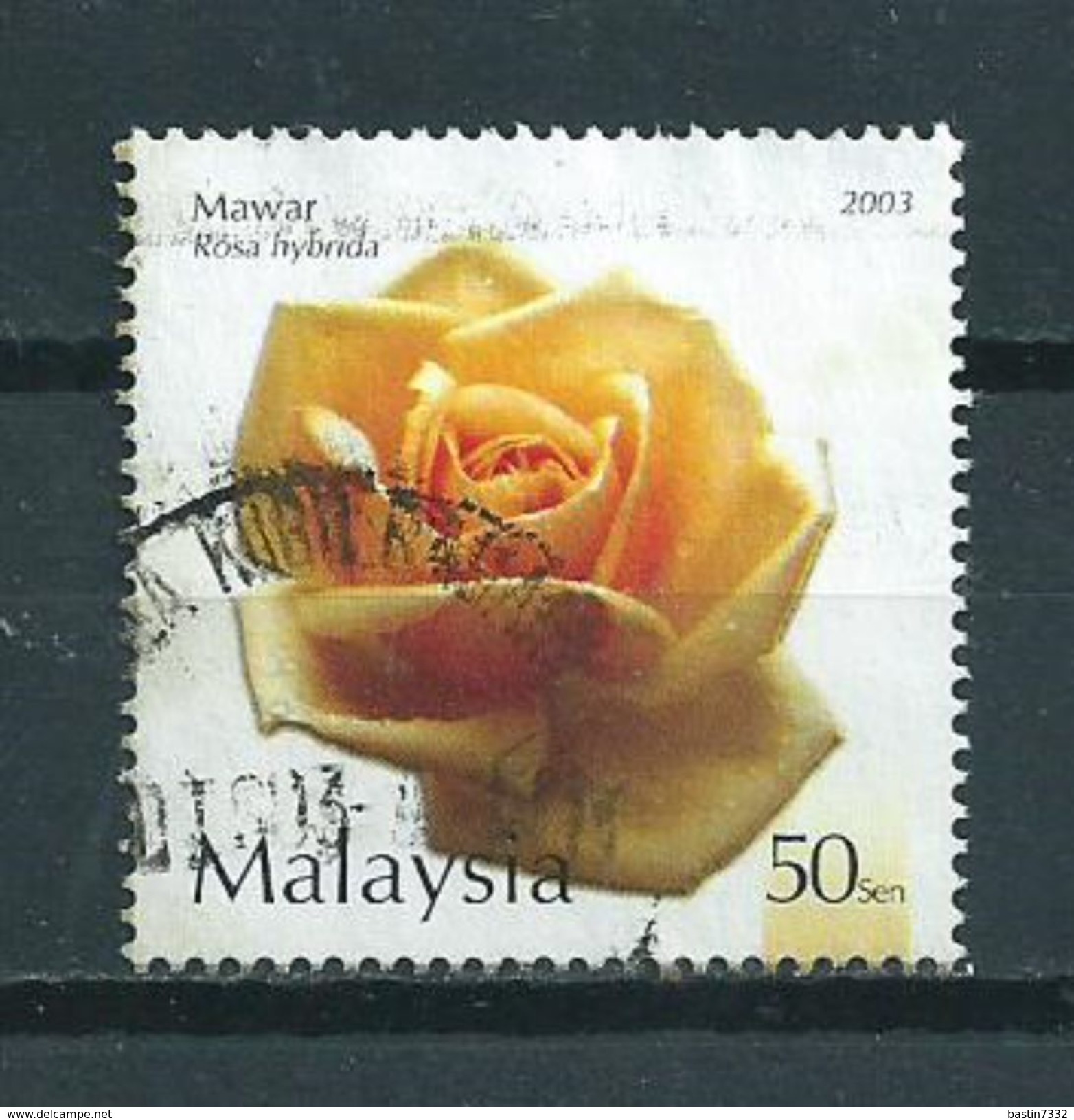 2003 Malaysia Flowers,fleurs,blümen Used/gebruikt/oblitere - Maleisië (1964-...)