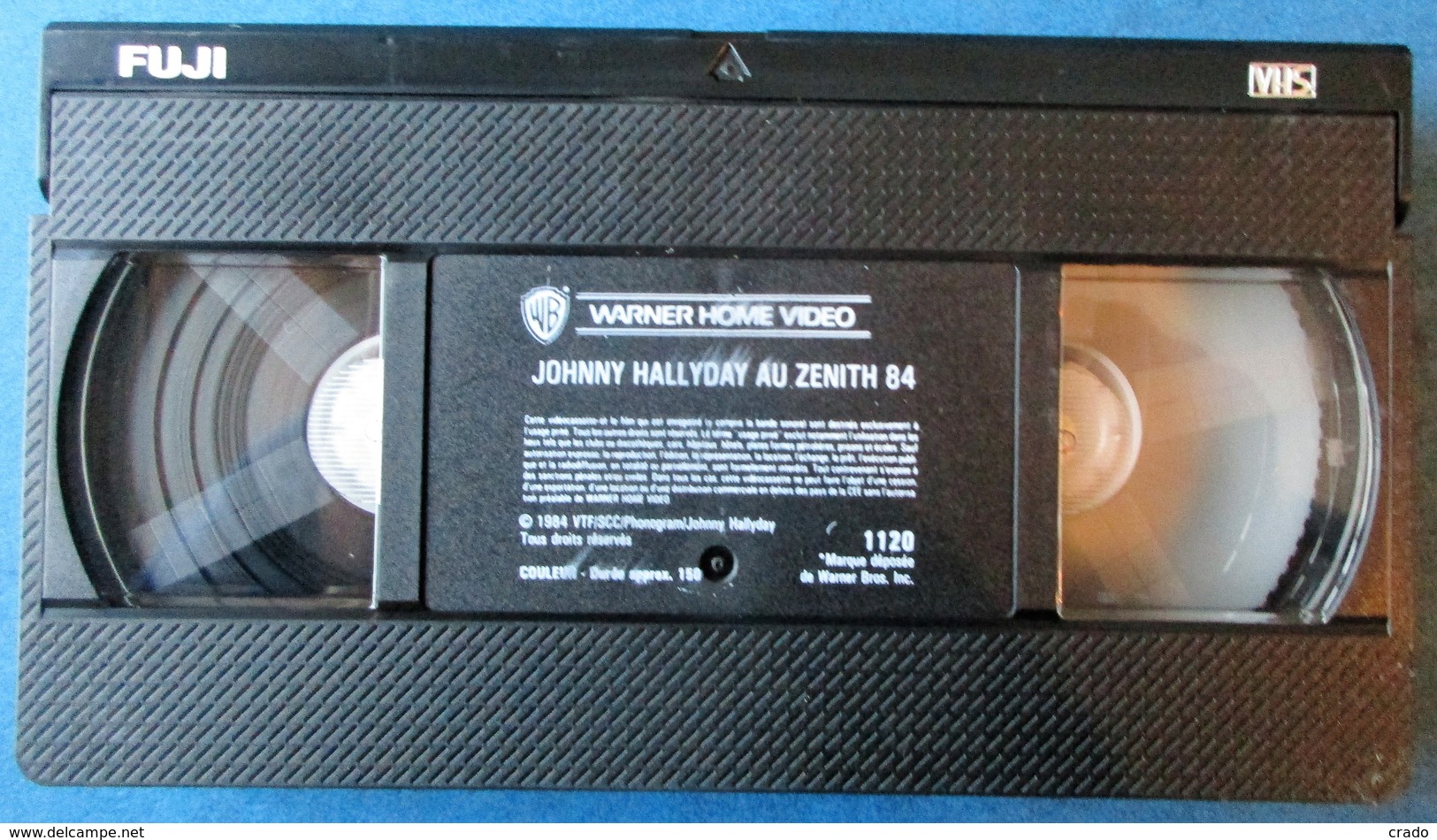 Vends VHS Johnny Hallyday Au Zénith 84 - Audio Tapes