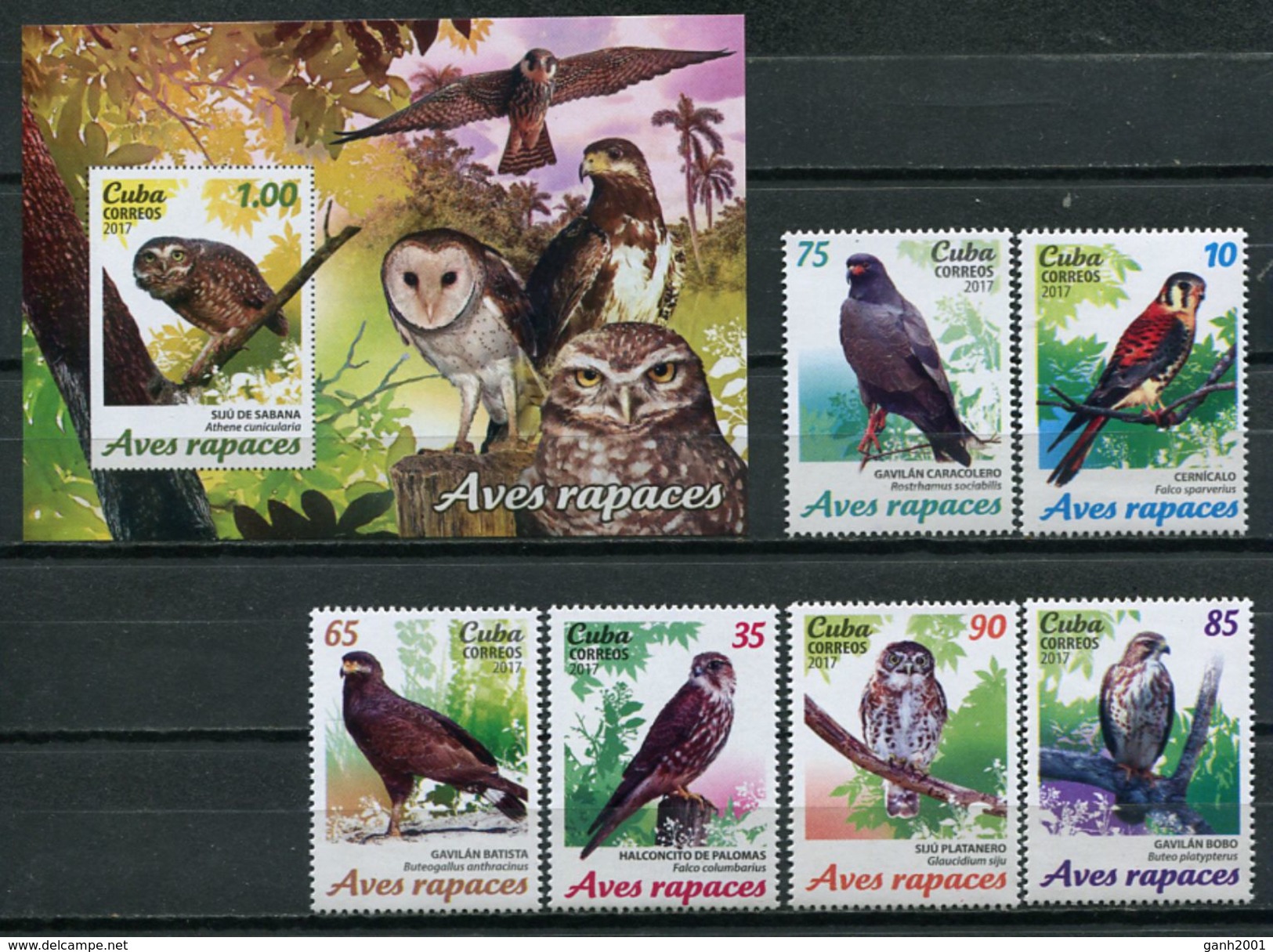 Cuba 2017 / Birds MNH Vögel Aves Oiseaux / Cu6310  32 - Andere & Zonder Classificatie