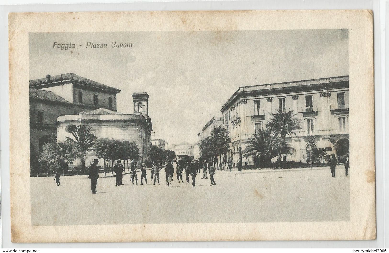 Italie Italia Italy - Puglia Foggia Plazza Cavour 1917 - Foggia