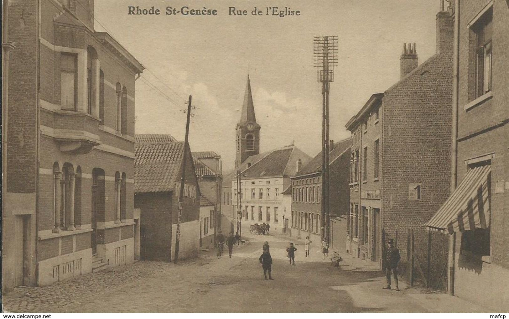 RHODE ST GENESE - Rue De L'Eglise - Sint-Pieters-Leeuw