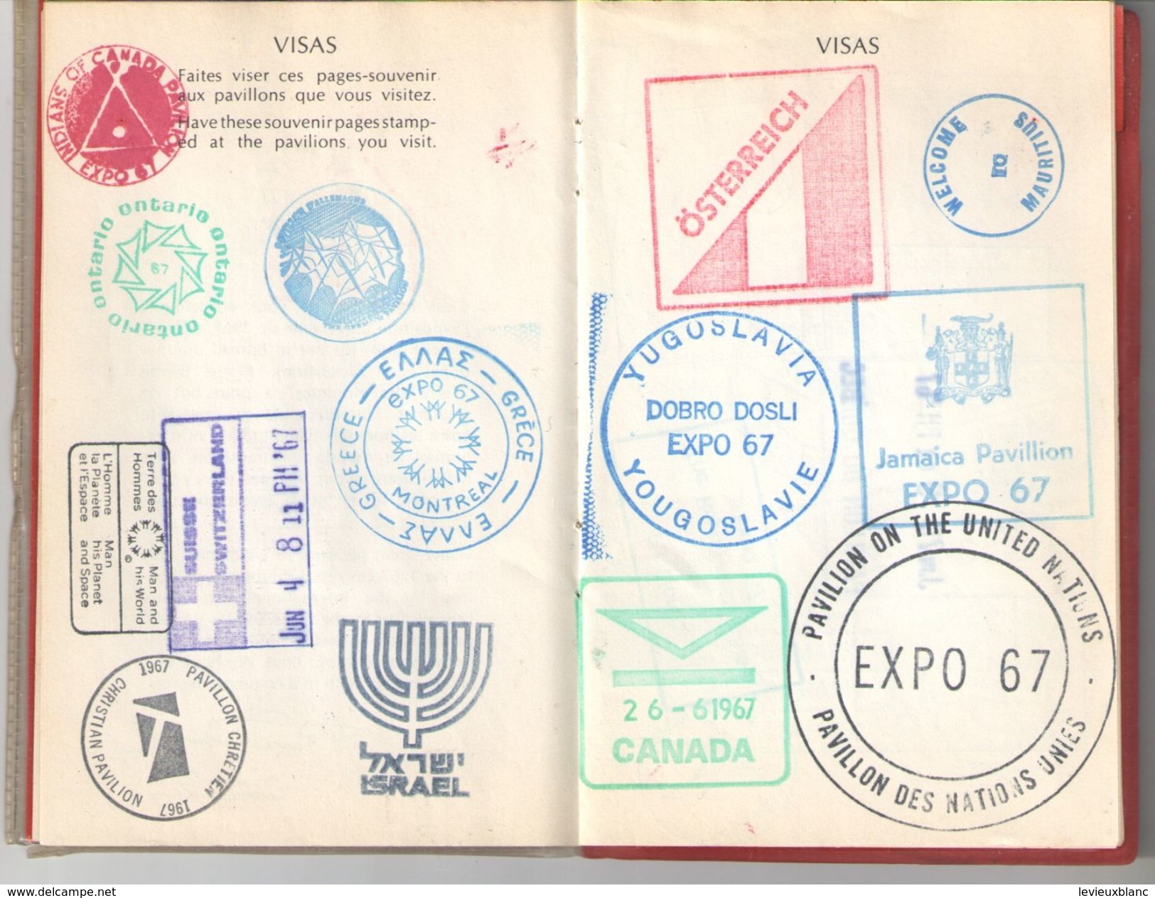 Passeport Pour La Terre Des Hommes/EXPO67/Adulte/Annette  Poulin/LAVAL/Expo Universelle De Montréal/CANADA/1967   AEC101 - Tickets - Vouchers