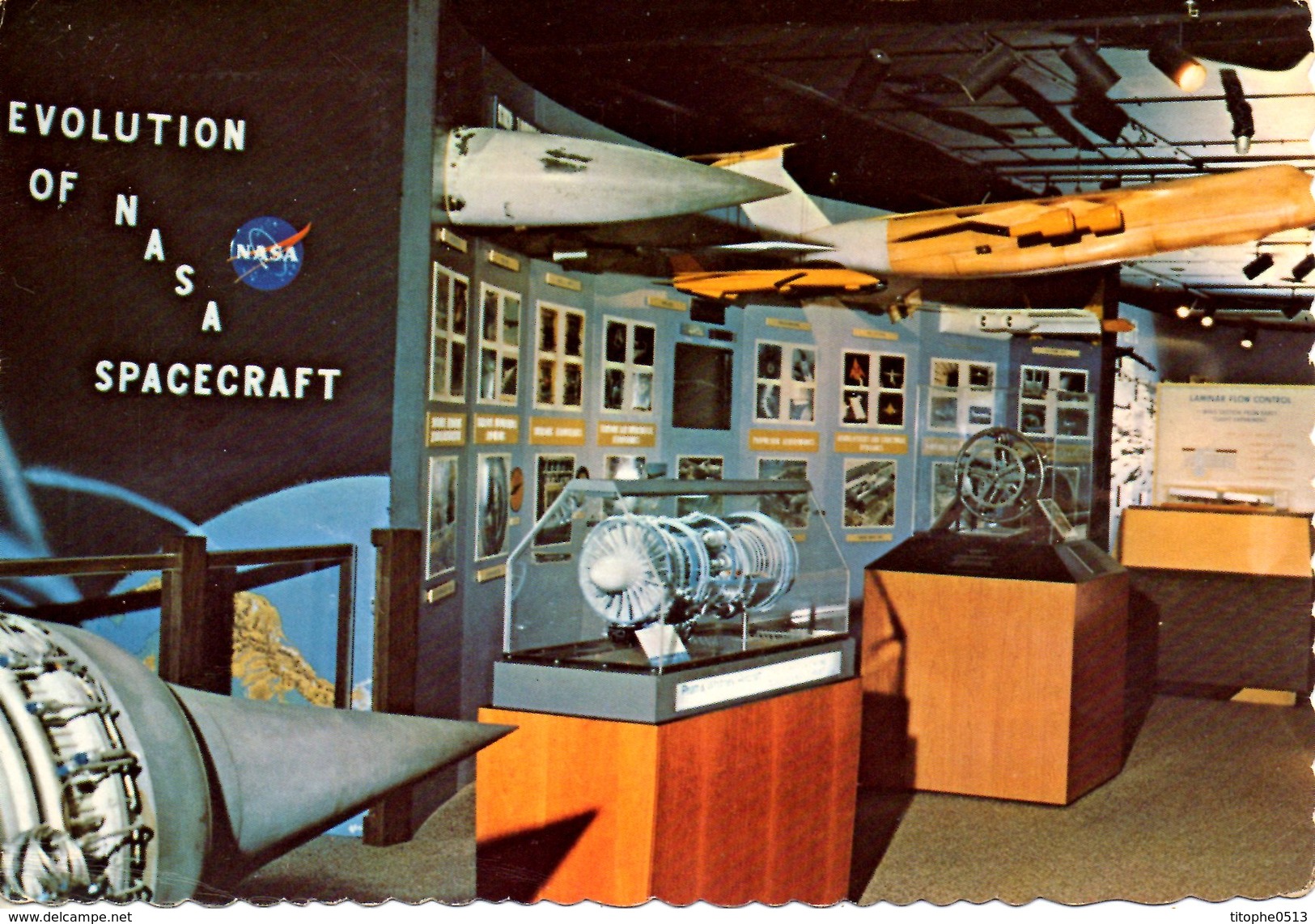 USA. Carte Postale Neuve. Evolution Of Nasa Spacecraft. - Hampton