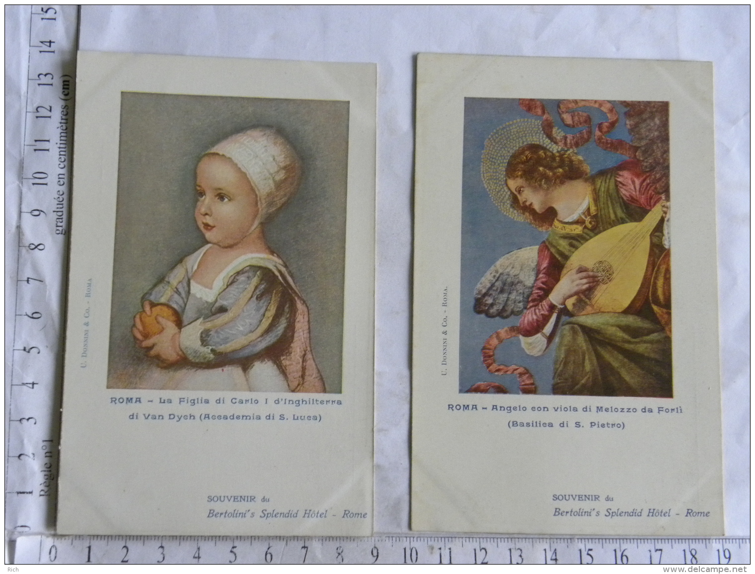 Lot De 11 CP ITALIE - Souvenir Du Bertolini's Splendid Hôtel - ROME -  ROMA - Verzamelingen