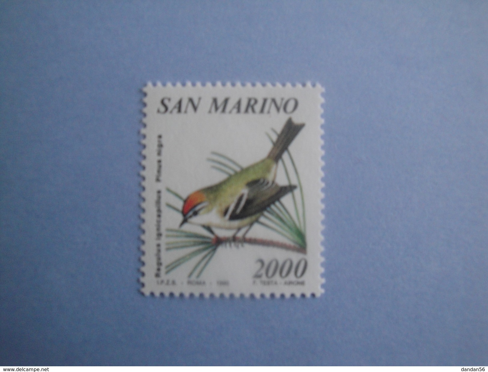 Oiseaux Birds 1990 Saint Marin Yv 1256 Scott 1220 Michel 1462  SG 1390 - Autres & Non Classés