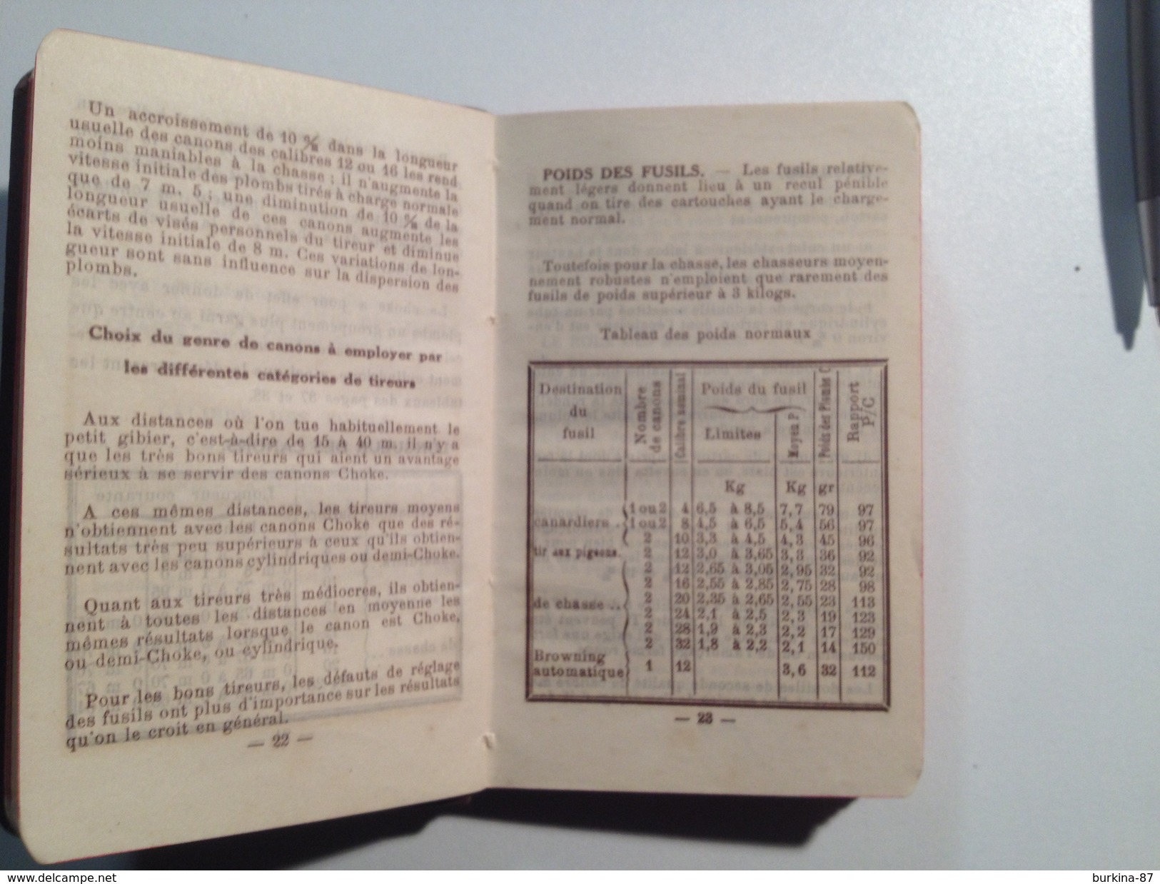 AGENDA Du CHASSEUR, 1932/ 1933, Bords Dorés - Klein Formaat: 1921-40